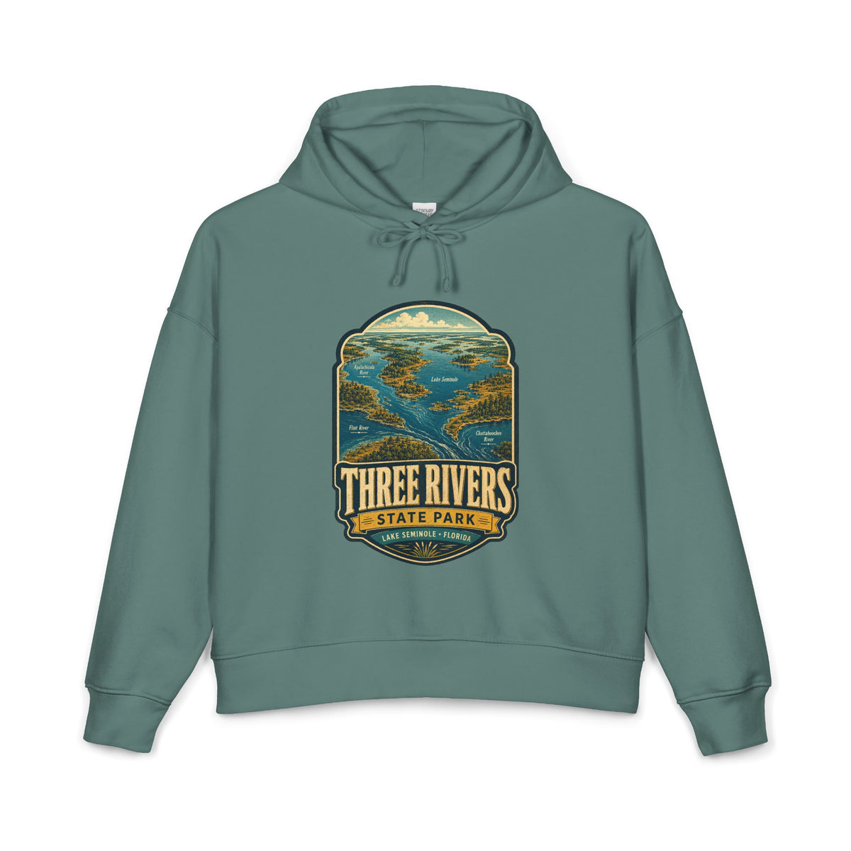 Three Rivers — Vintage Hoodie