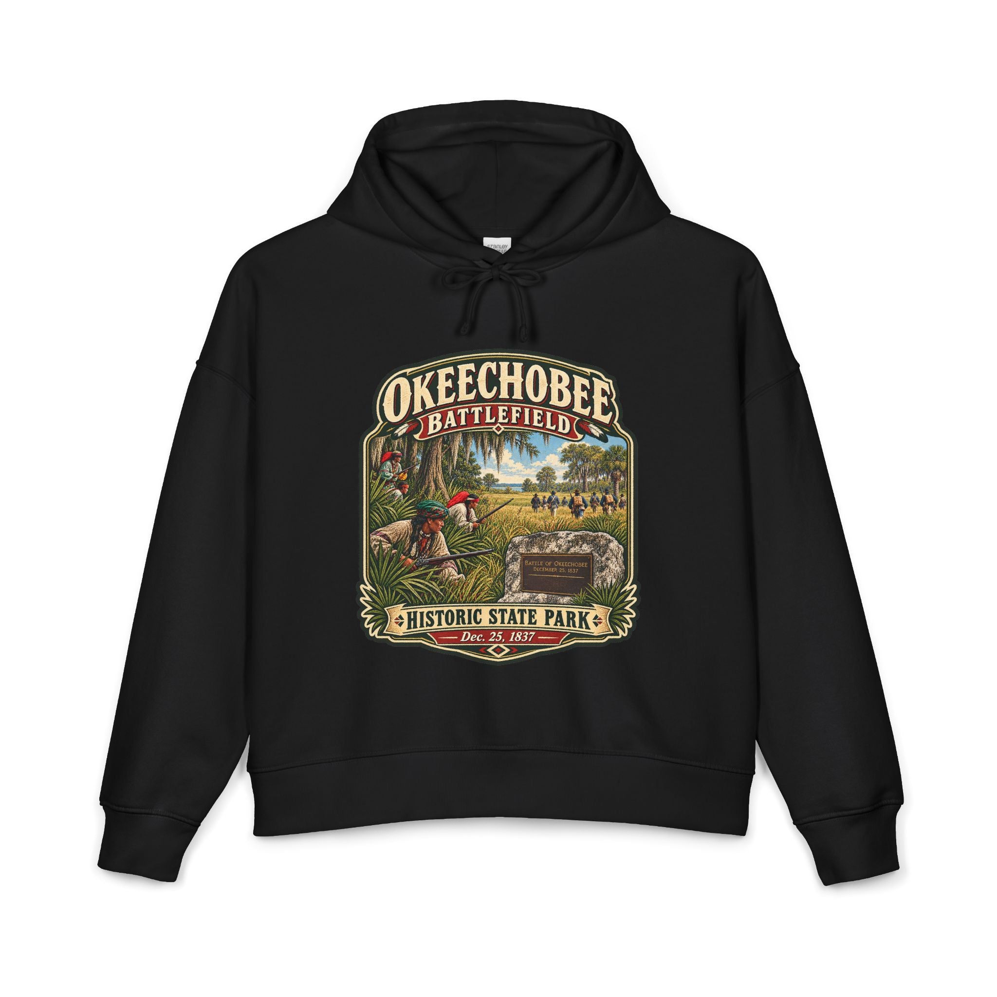 Okeechobee Battlefield — Vintage Hoodie