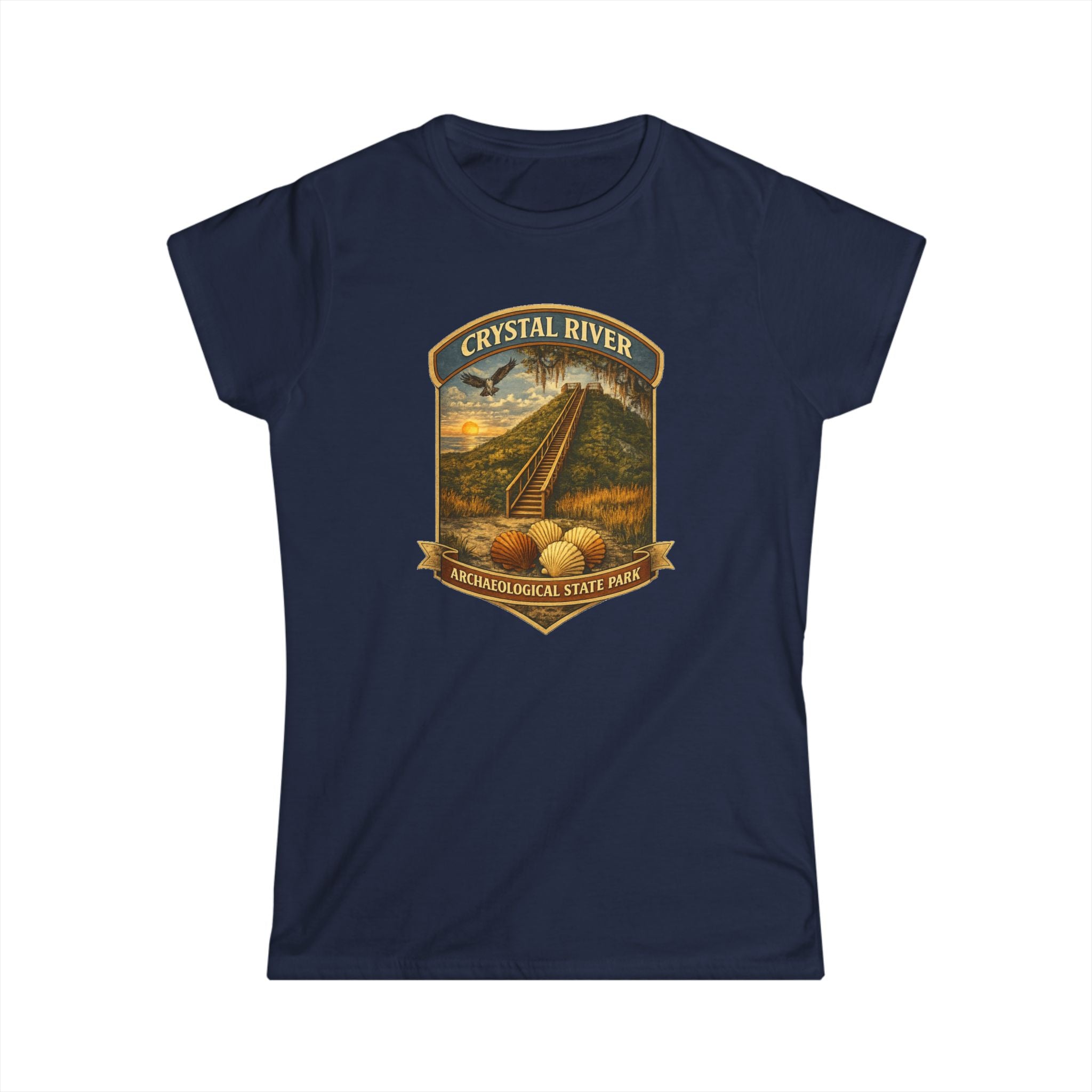 Crystal River Archaeological- Vintage Tee