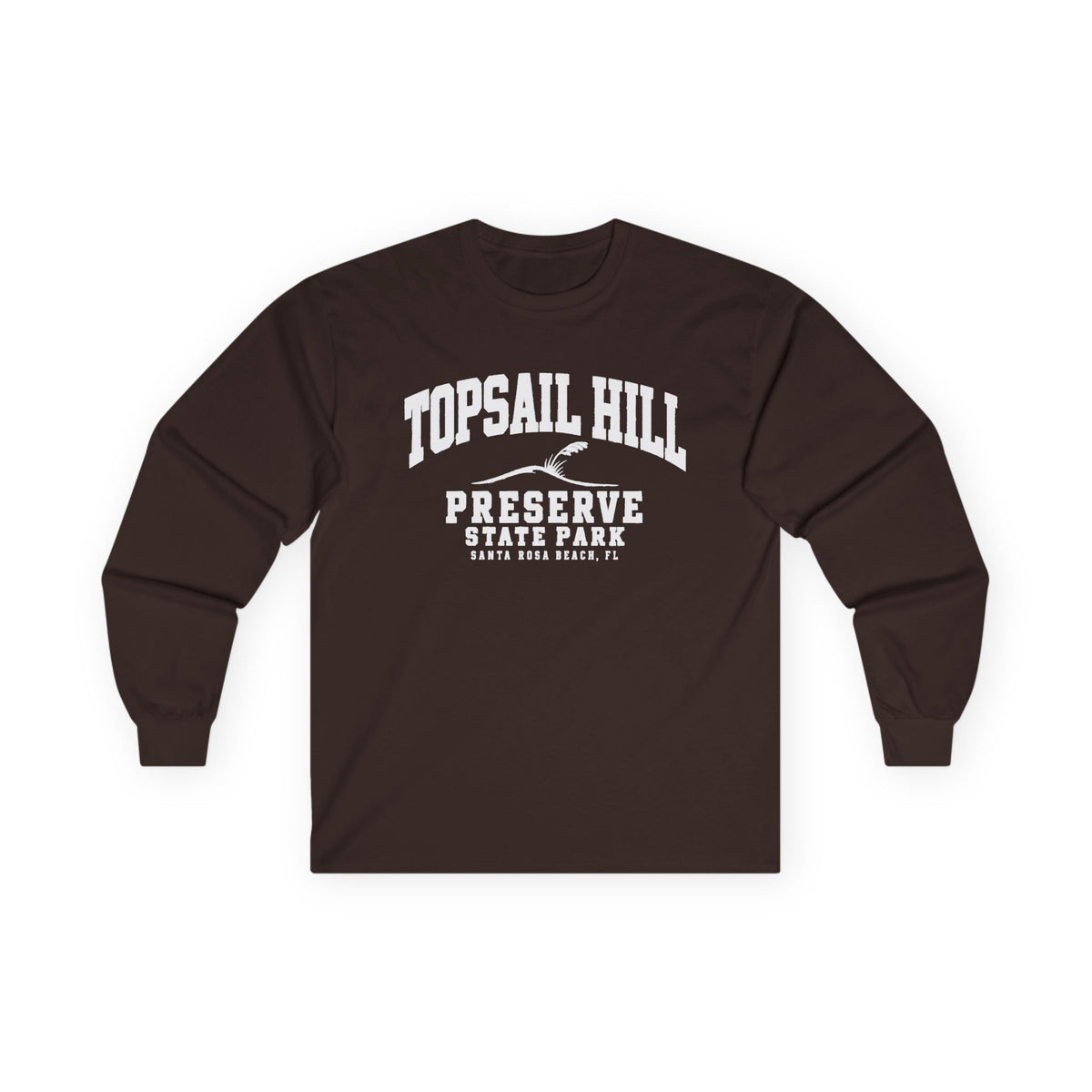 Topsail Hill Preserve State Park Vintage Logo- Long Sleeve Tee