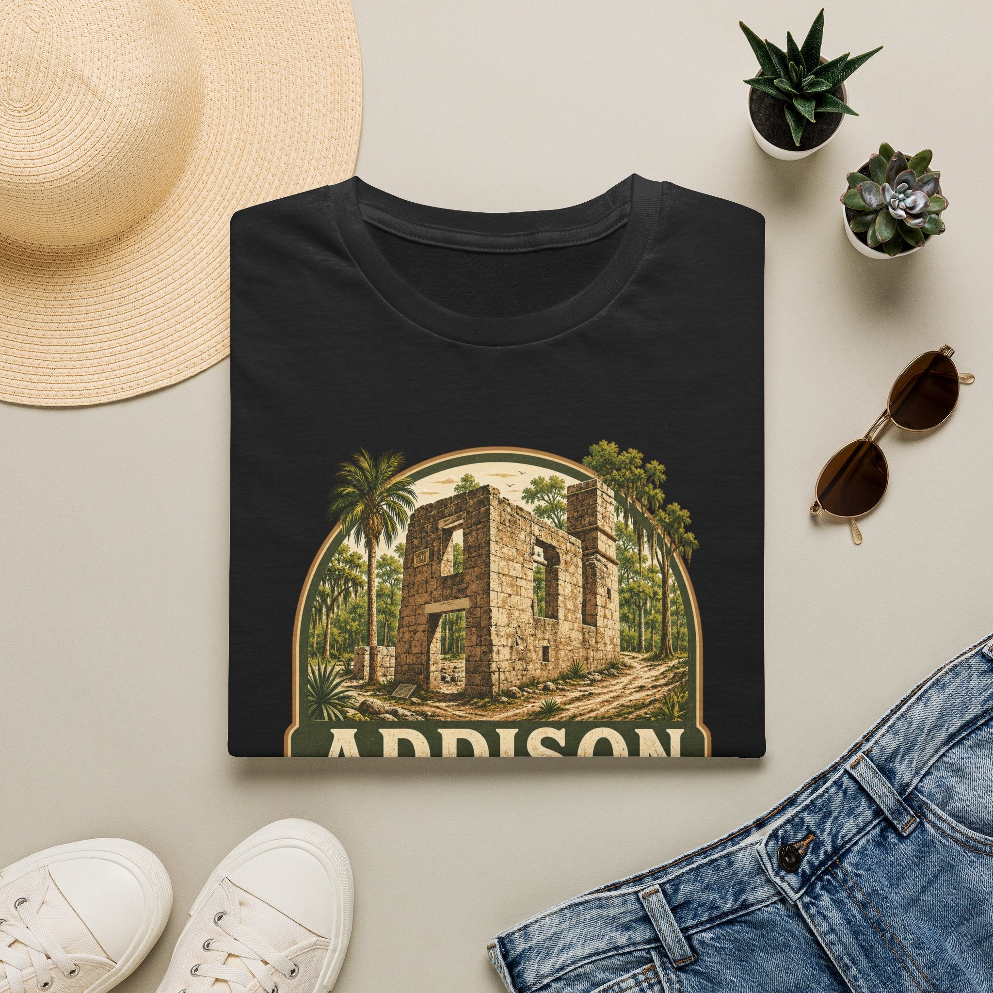 Addison Blockhouse — Retro Tee