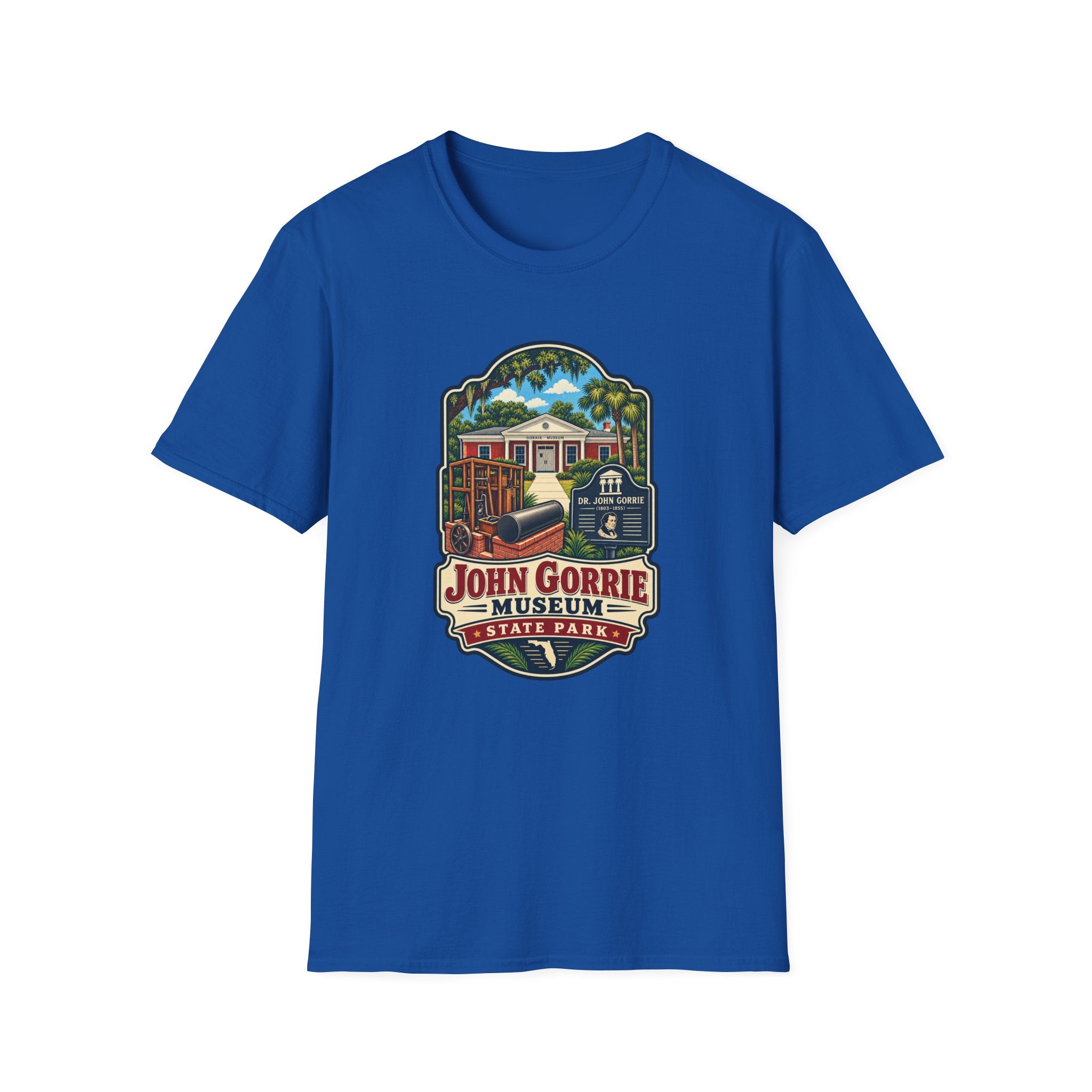 John Gorrie Museum- Retro Tee