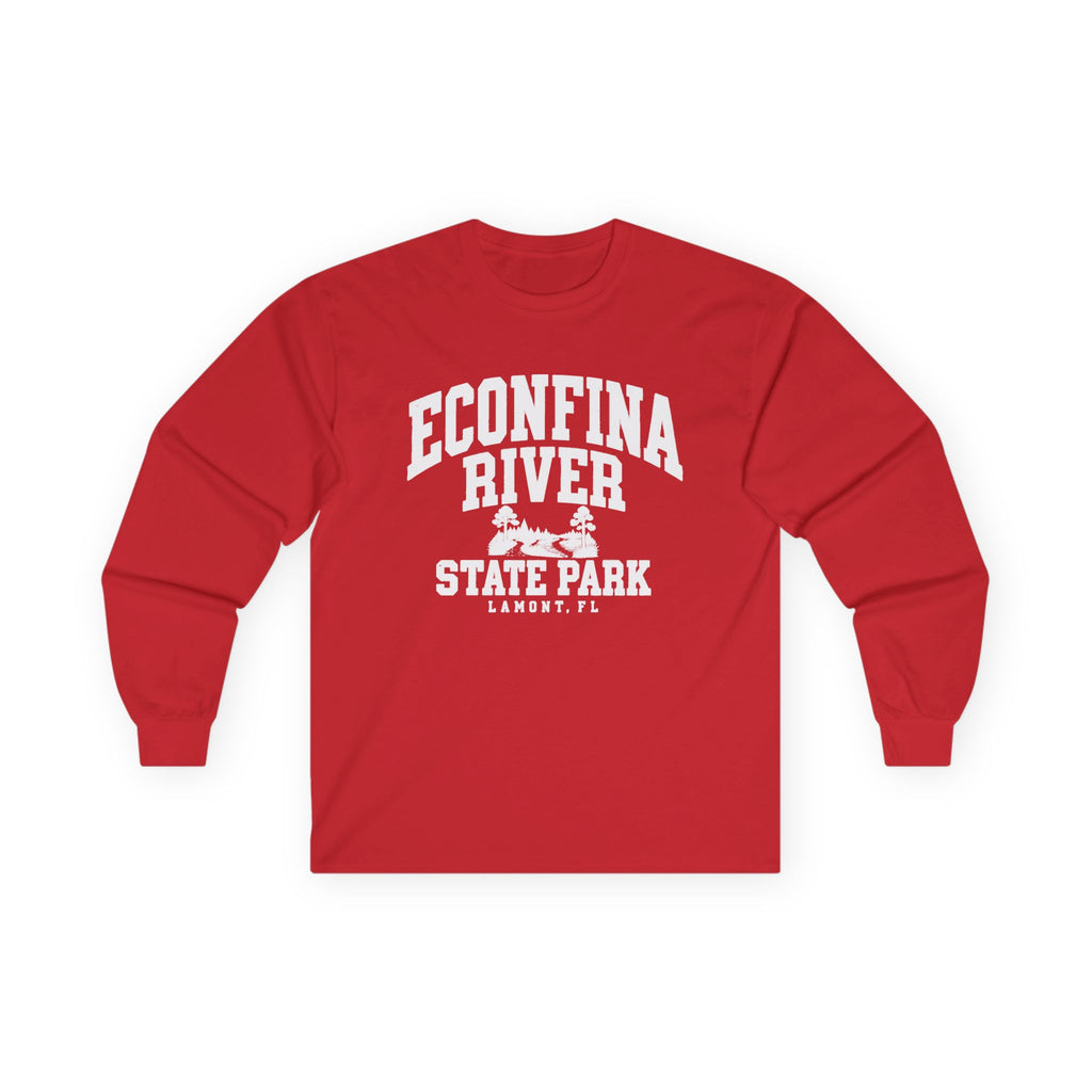 Econfina River State Park Vintage Logo- Long Sleeve Tee