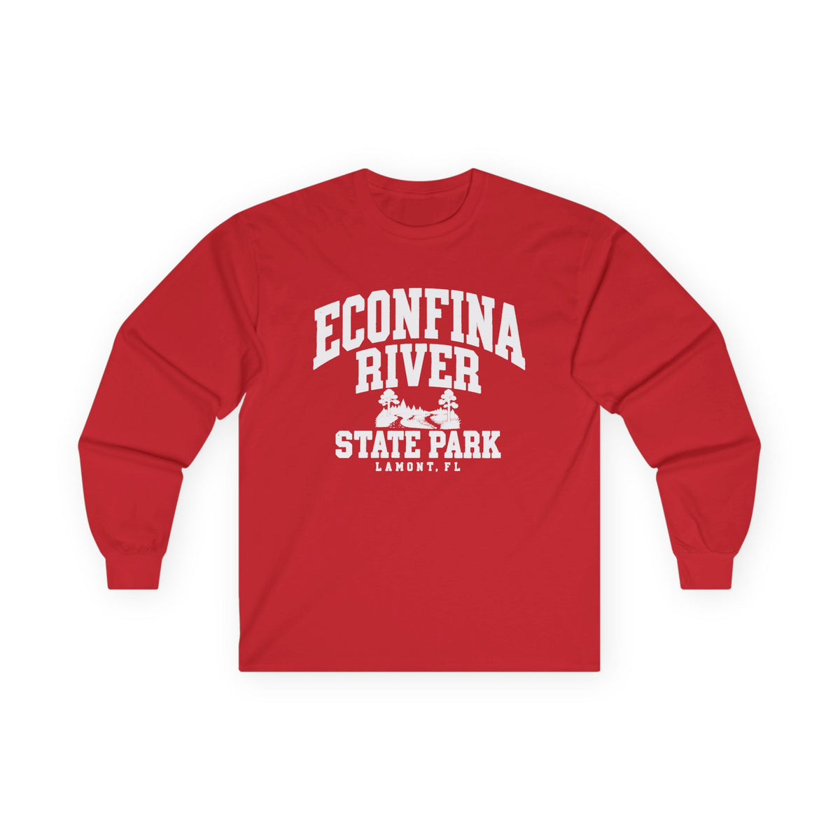 Econfina River State Park Vintage Logo- Long Sleeve Tee