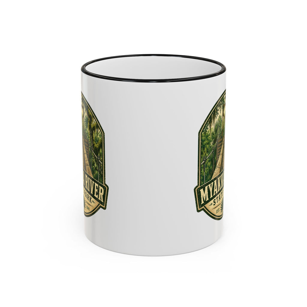 Myakka River Vintage Mug — Accent Rim & Handle 11oz/15oz