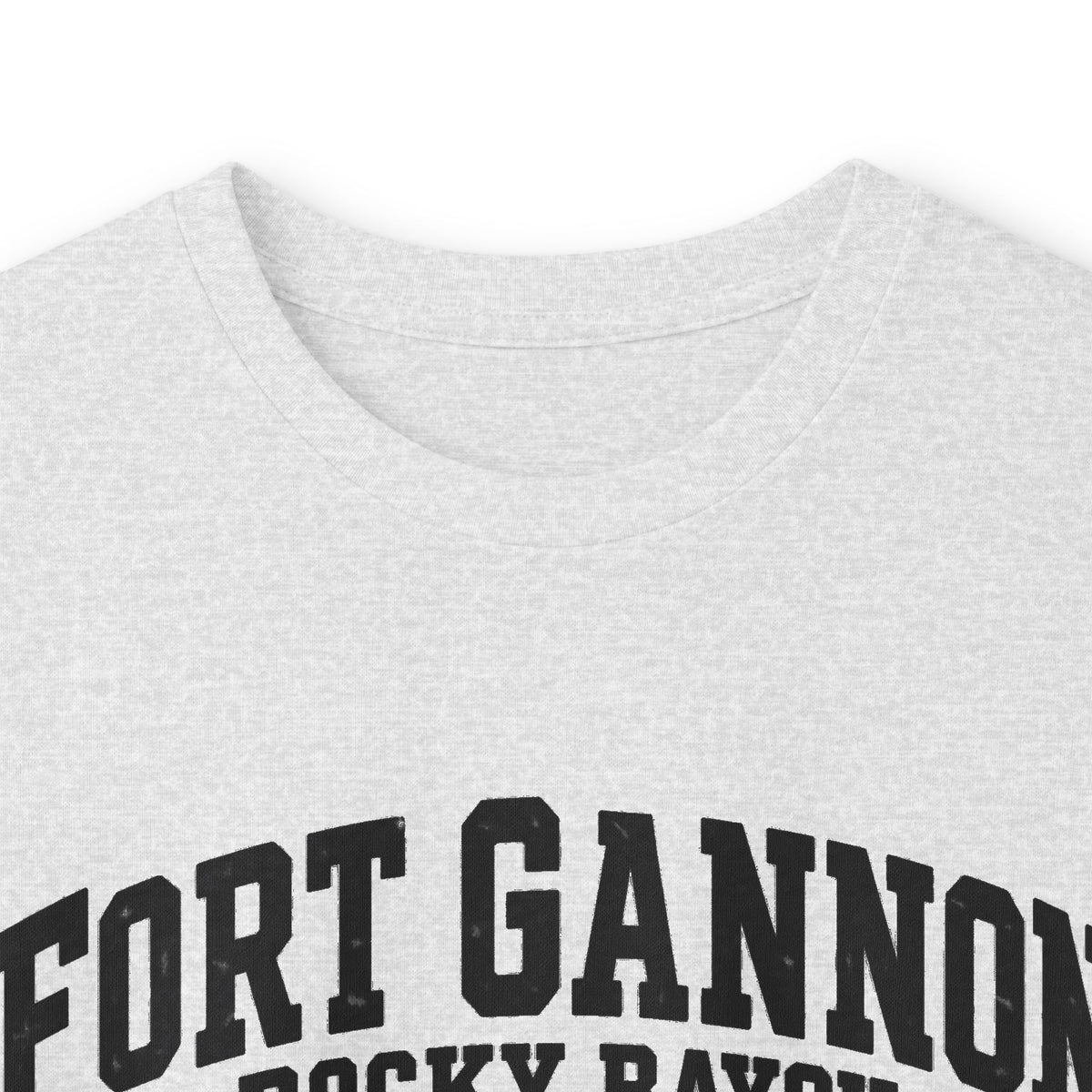 Fort Gannon Rocky Bayou State Park Logo- Long Sleeve Tee