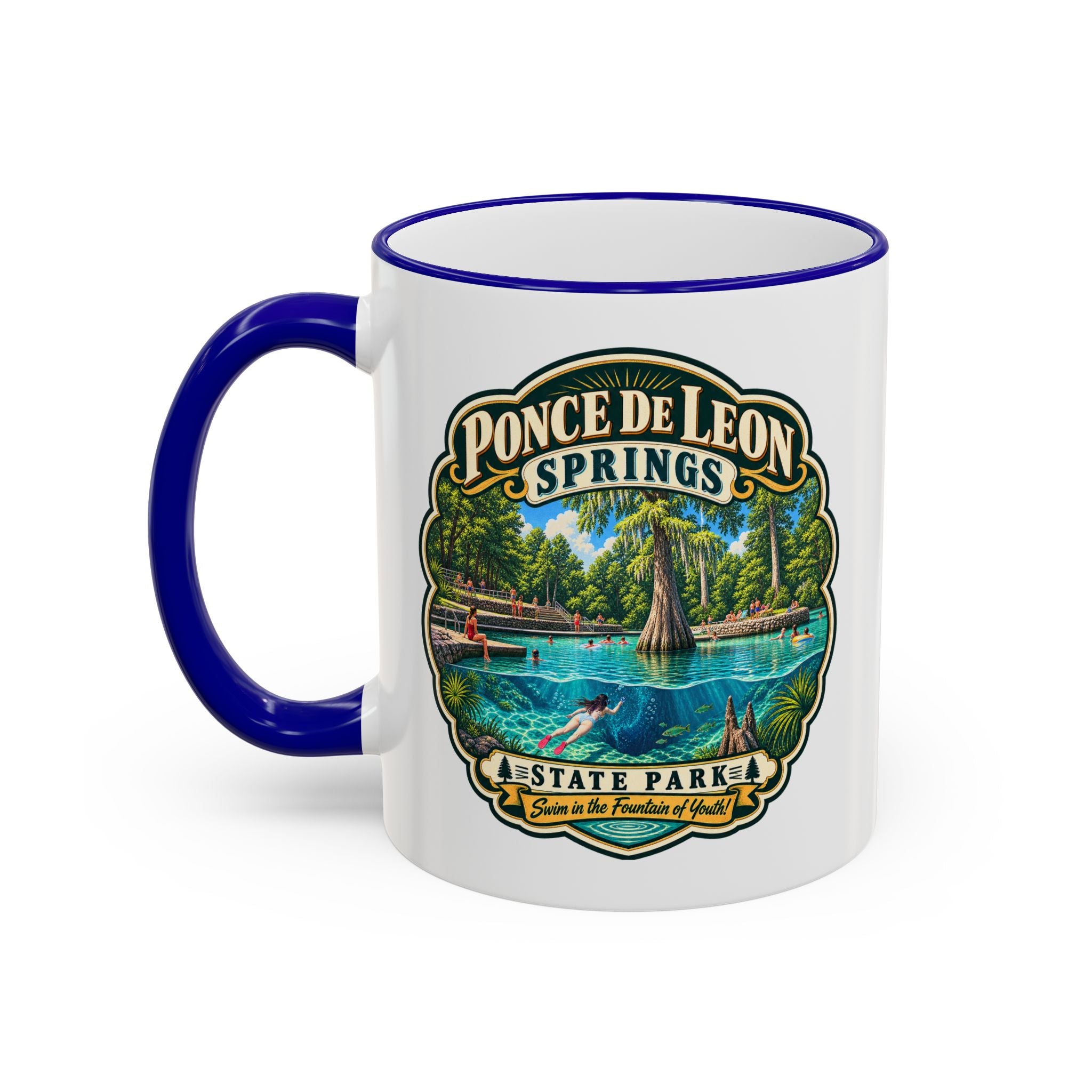 Ponce De Leon Accent Rim & Handle 11oz/15oz