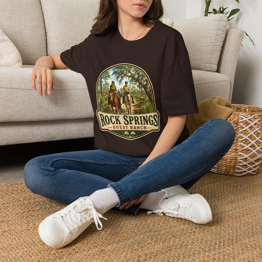 Rock Springs Guest Ranch — Retro Tee