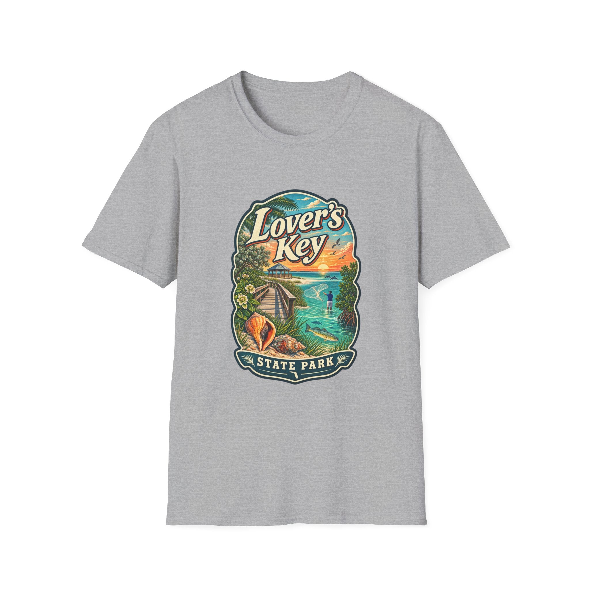 Lovers Key- Retro Tee