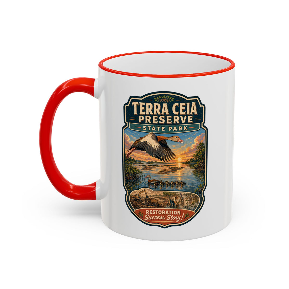 Terra Ceia Preserve — Accent Rim & Handle 11oz/15oz