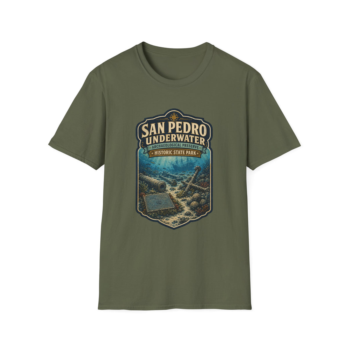 San Pedro- Retro Tee