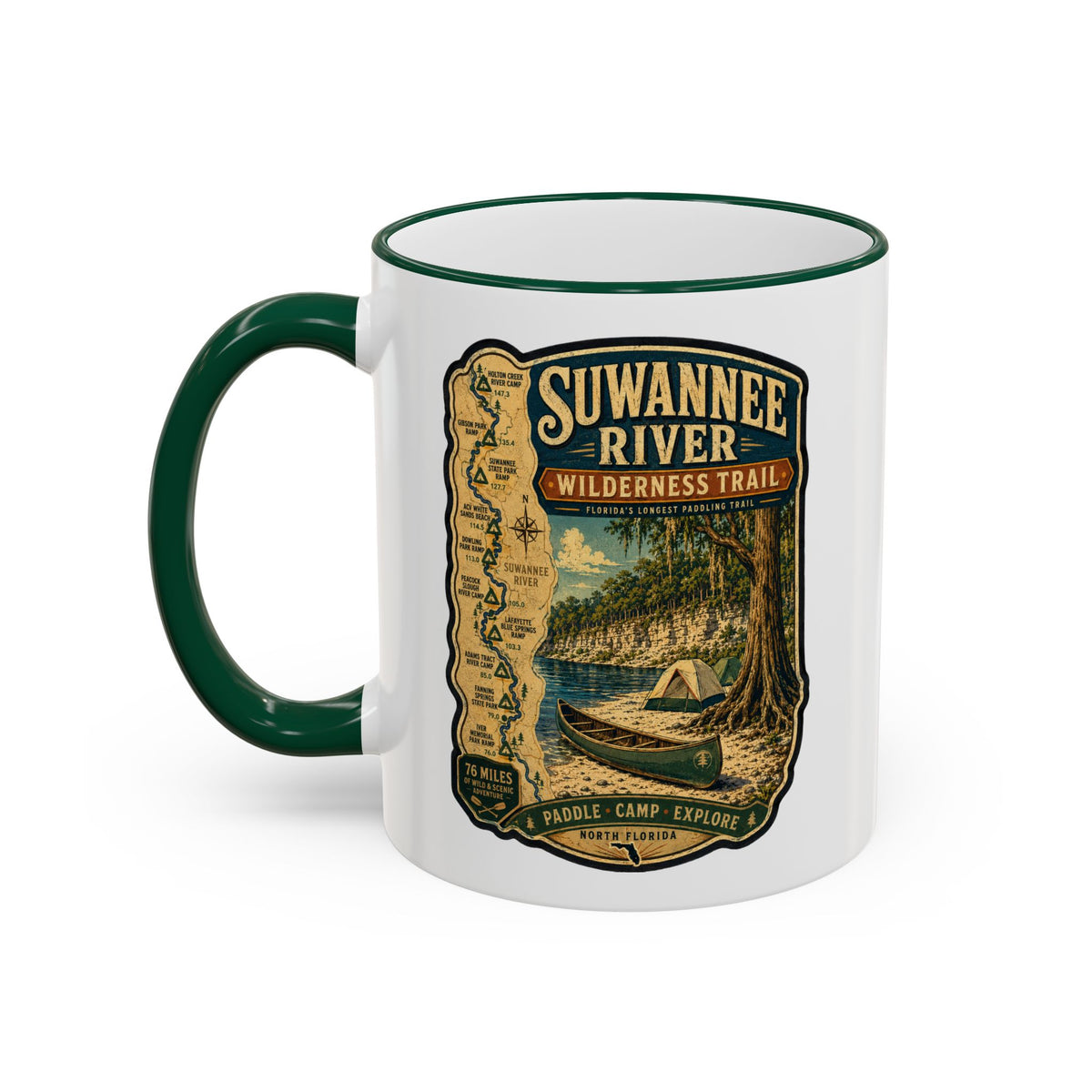 Suwannee River Wilderness Trail Accent Rim & Handle 11oz/15oz