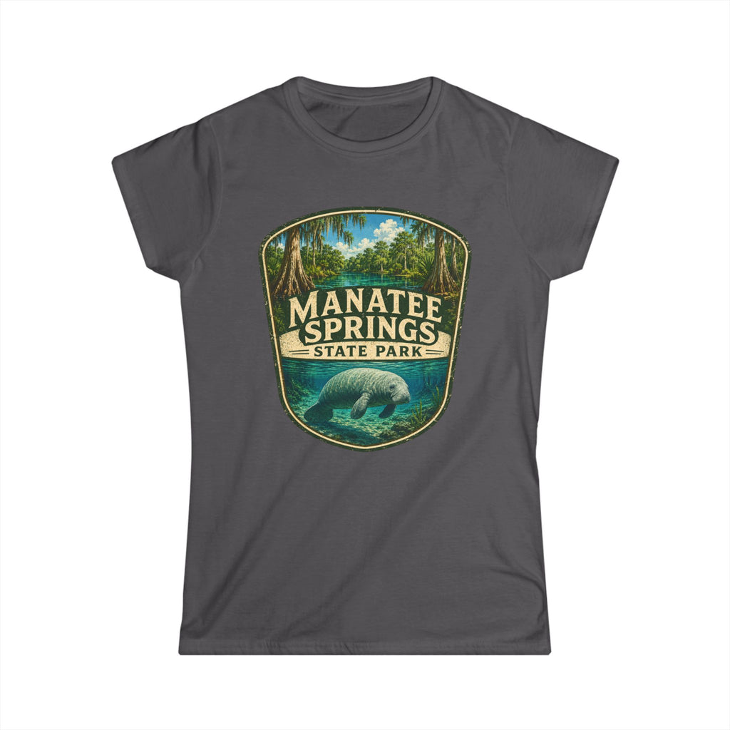 Manatee Springs- Vintage Manatee Tee