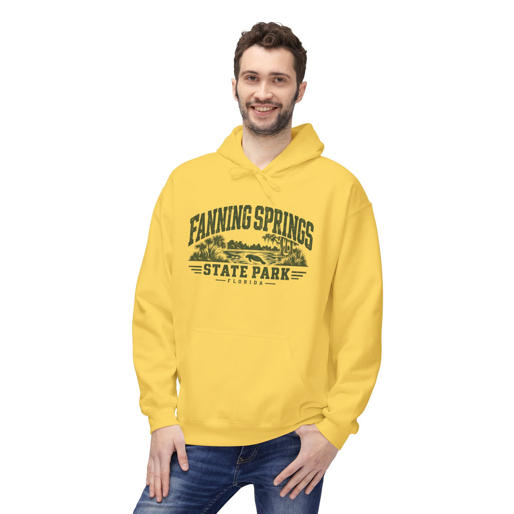 Fanning Springs State Park Hoodie - Vintage Park Graphic