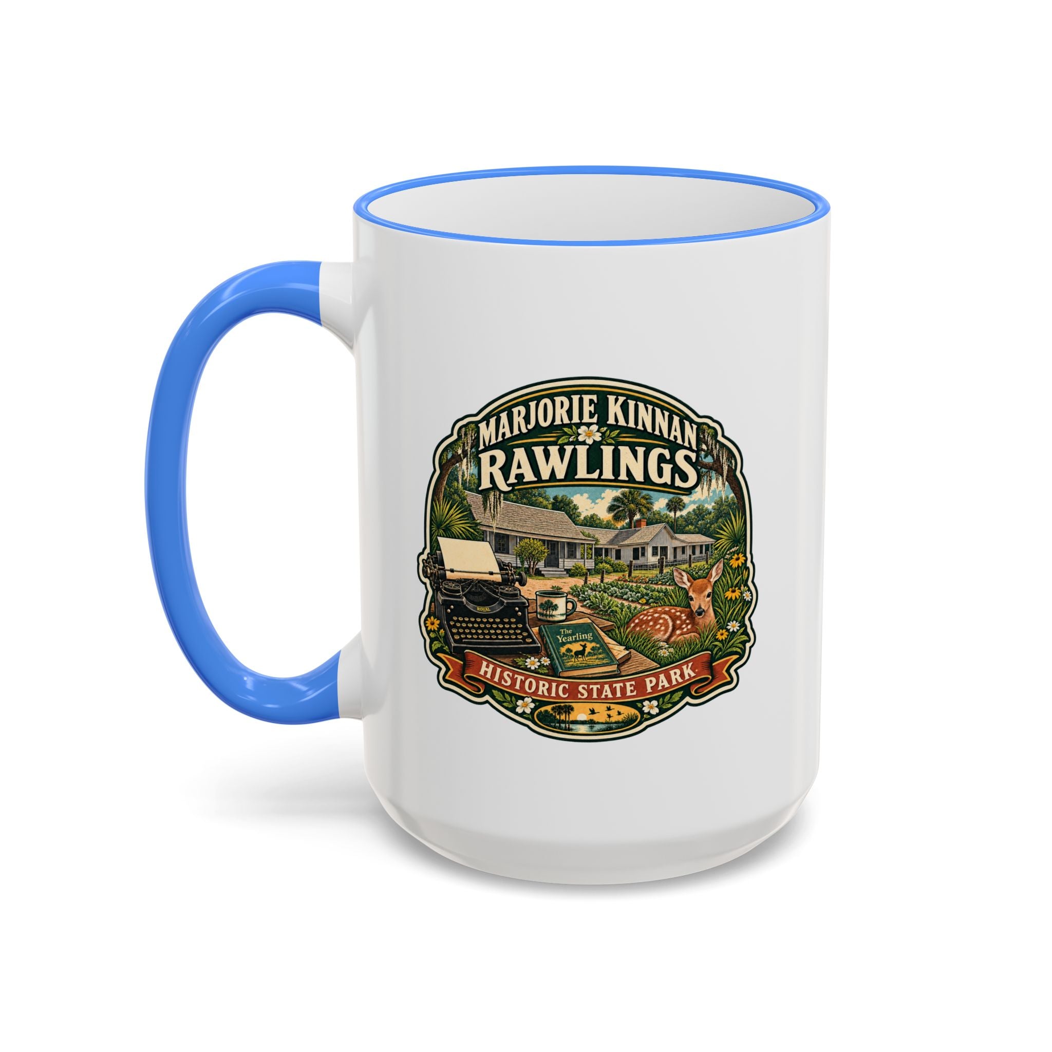 Marjorie Kinnan Rawlings Accent Rim & Handle 11oz/15oz
