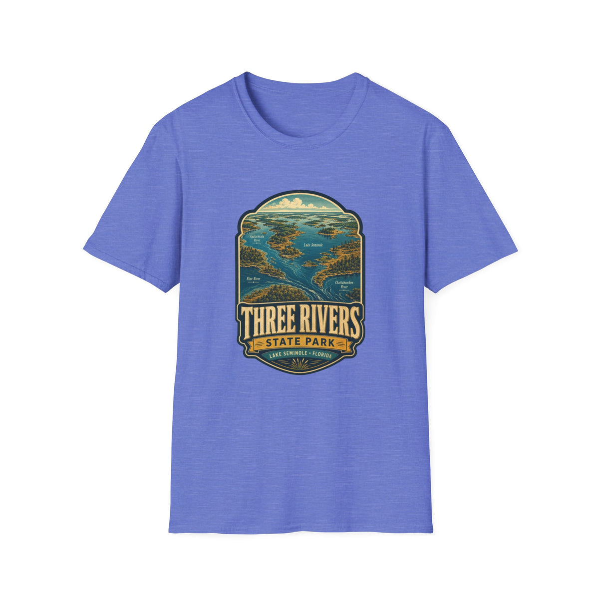 Three Rivers — Retro Tee