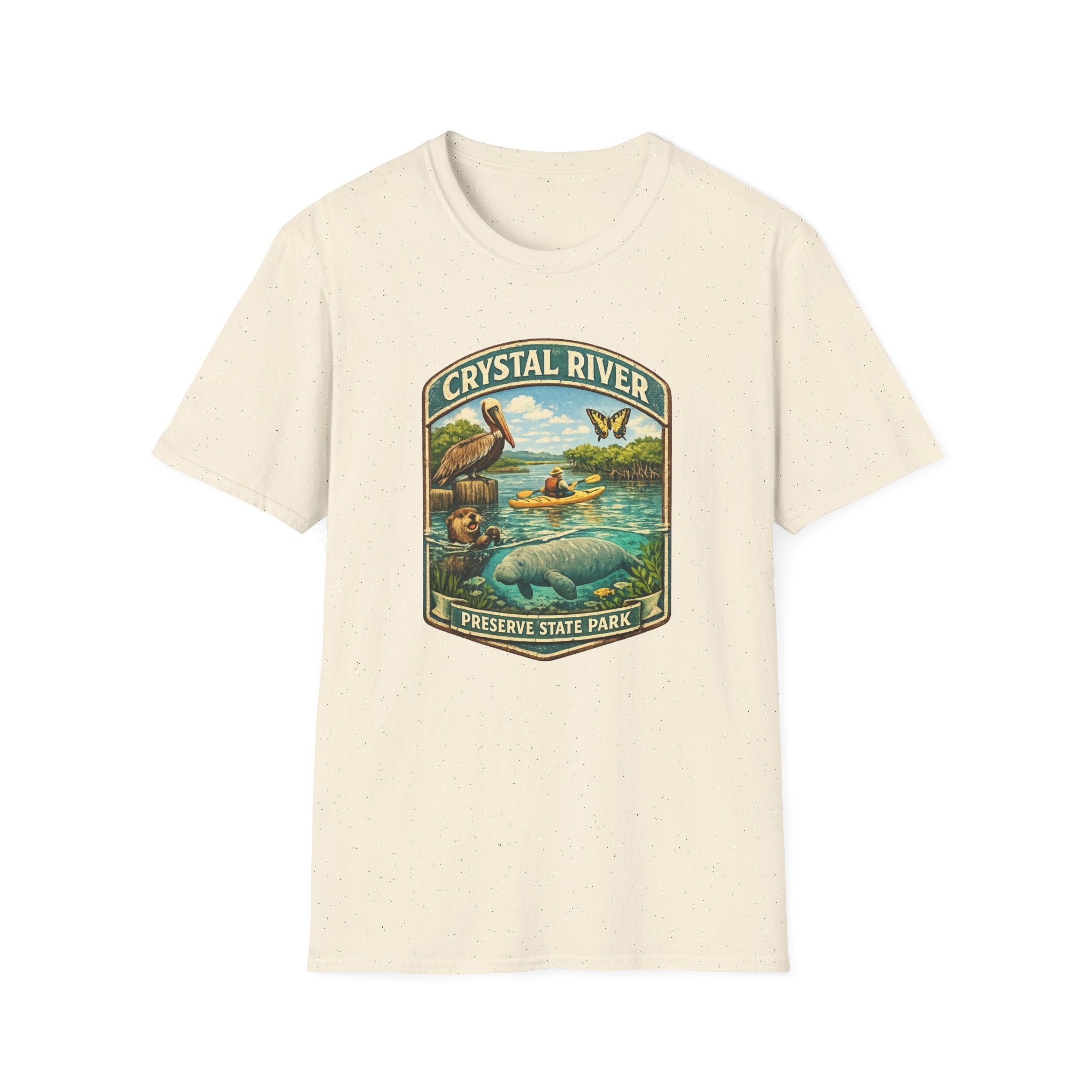 Crystal River Preserve- Retro Tee