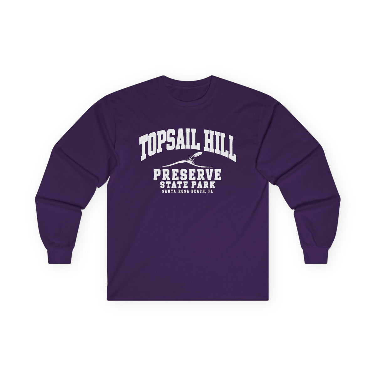 Topsail Hill Preserve State Park Vintage Logo- Long Sleeve Tee