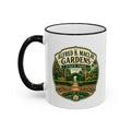 Maclay Gardens Vintage Mug — Accent Rim & Handle 11oz/15oz