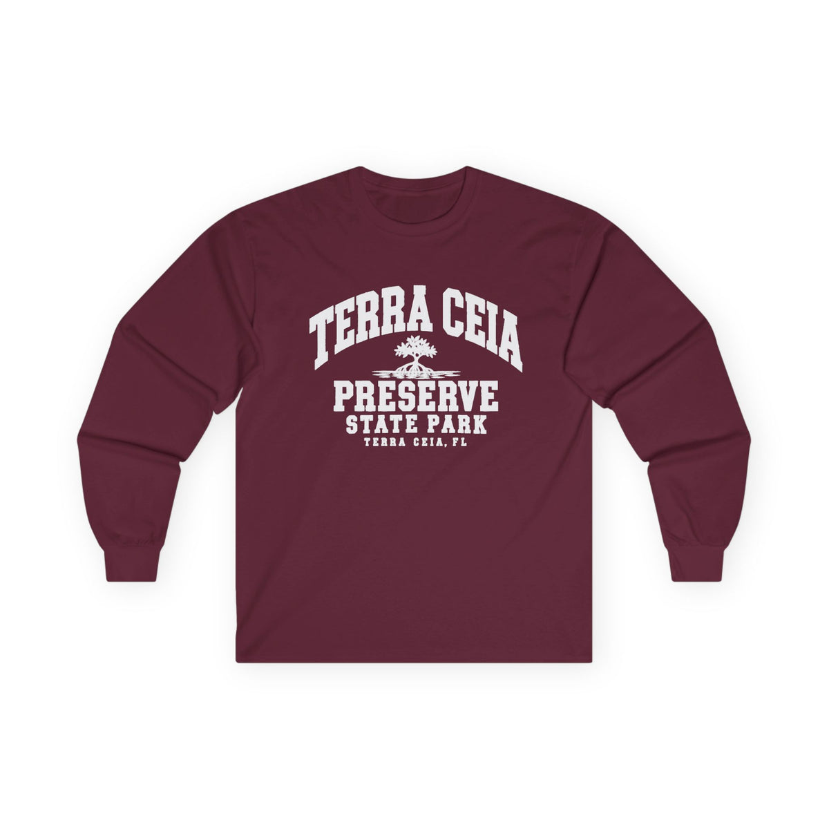 Terra Ceia Preserve State Park Logo- Long Sleeve Tee