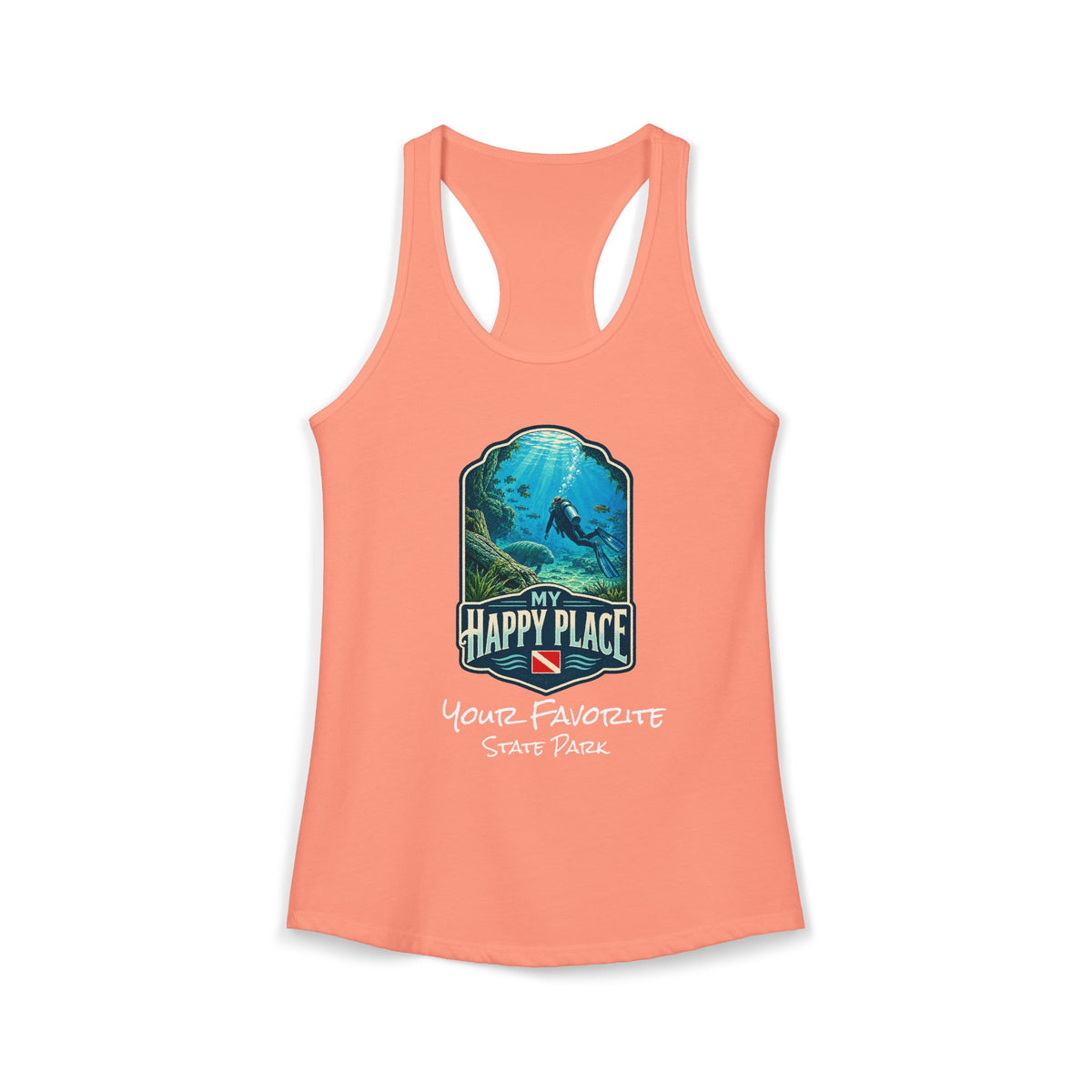 CUSTOMIZABLE Springs Racerback Tank