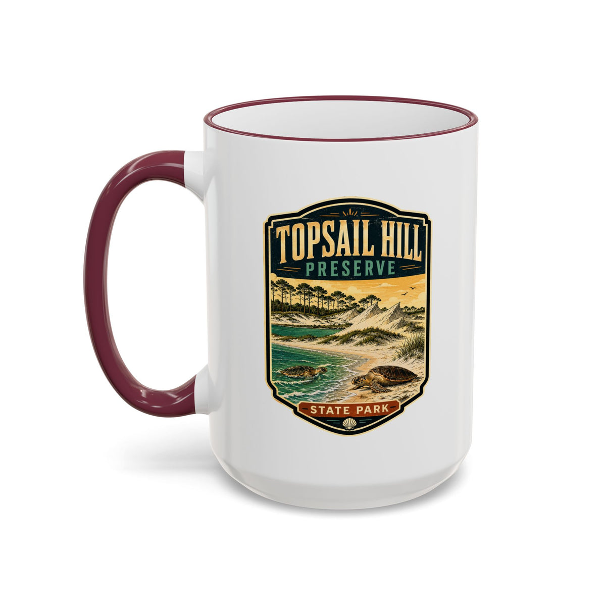 Topsail Hill — Accent Rim & Handle 11oz/15oz