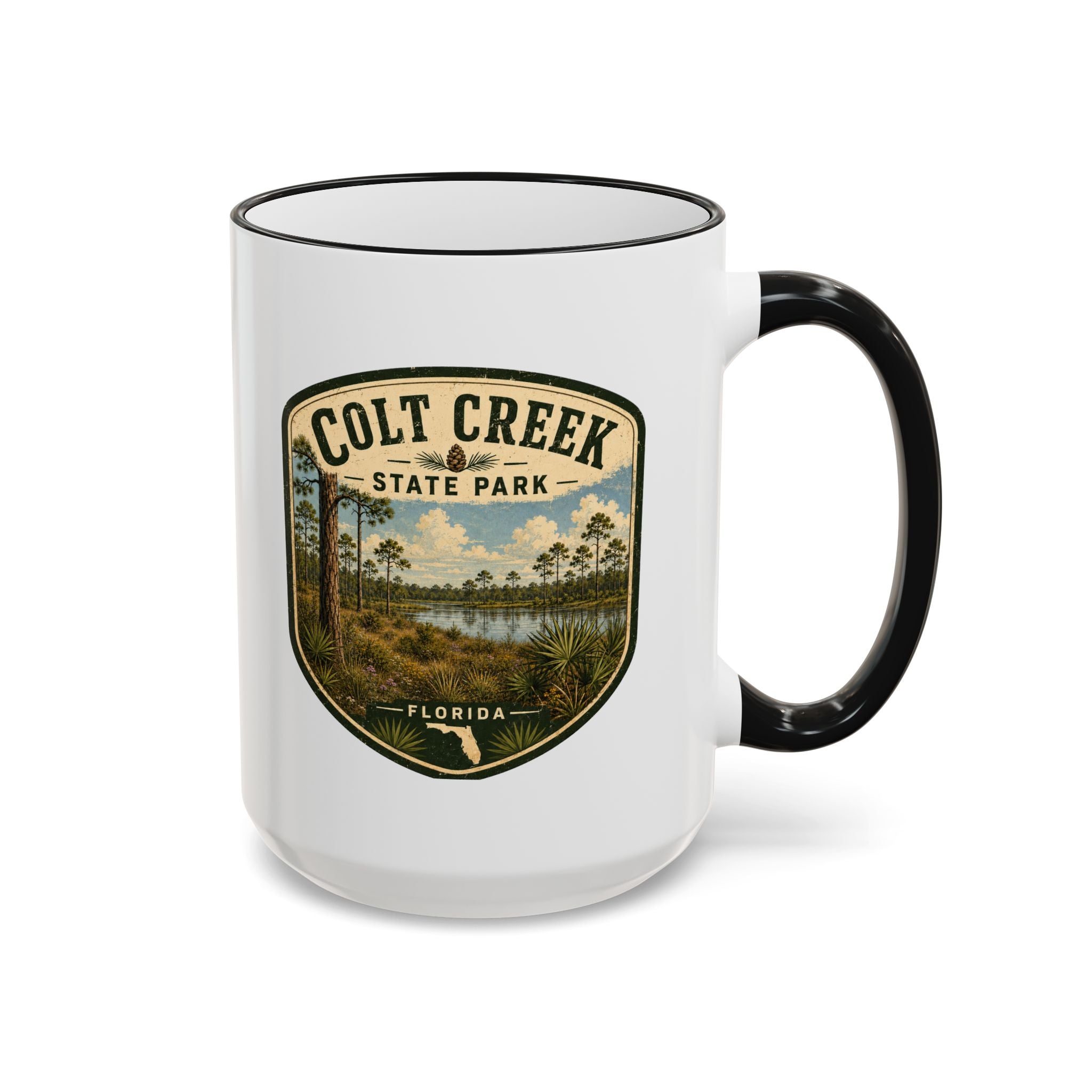 Colt Creek Meadow Mug — Accent Rim & Handle 11oz/15oz