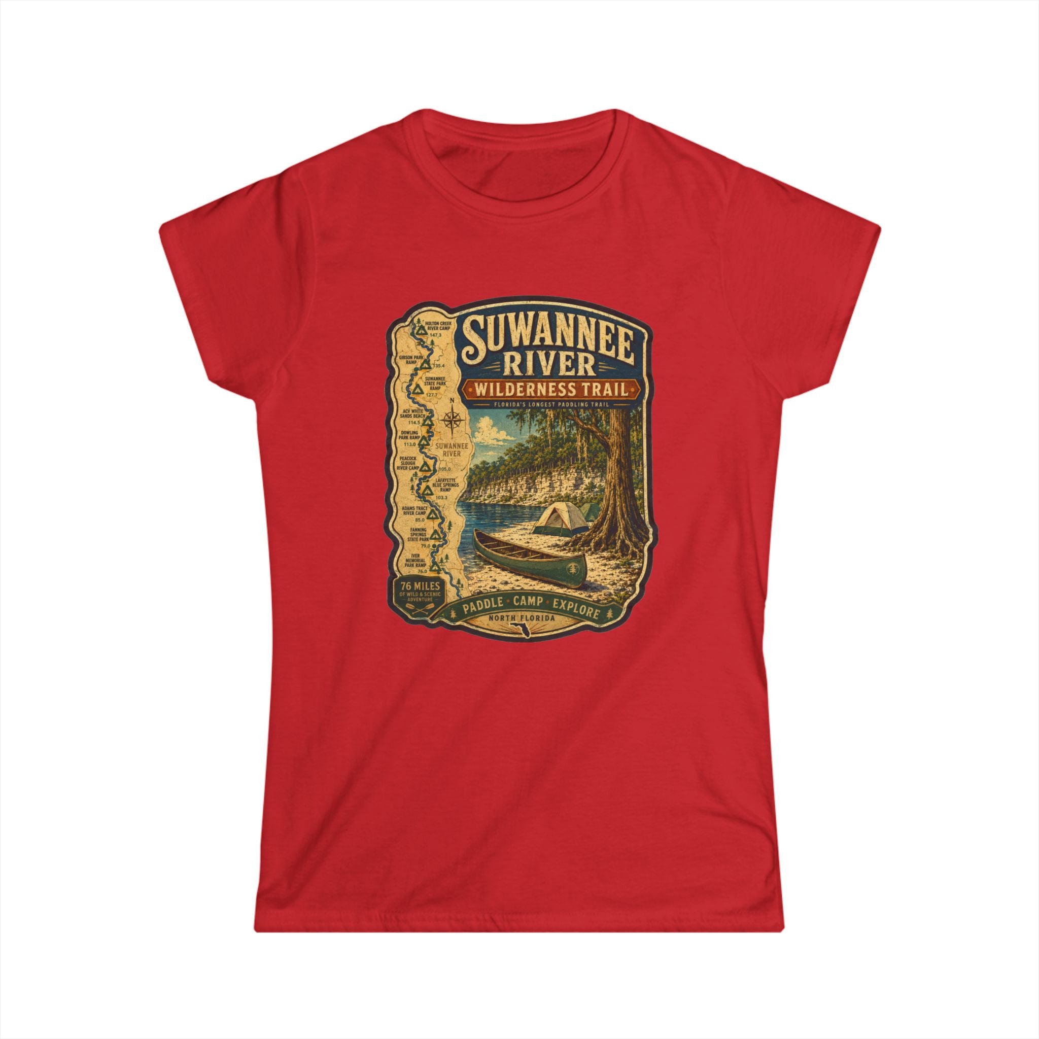 Suwannee River Wilderness Trail- Vintage Tee
