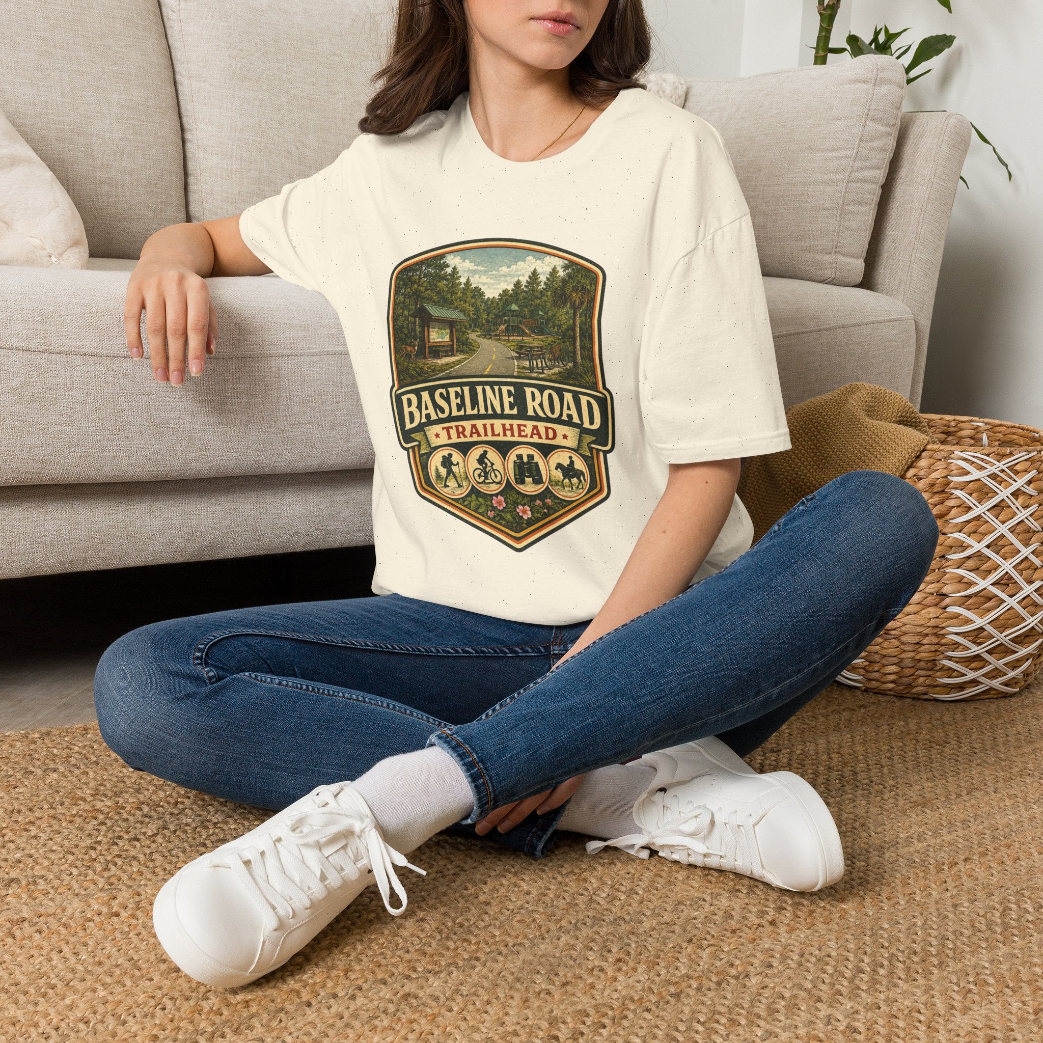 Baseline Road - Retro Tee