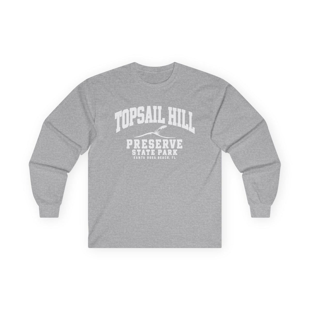 Topsail Hill Preserve State Park Vintage Logo- Long Sleeve Tee