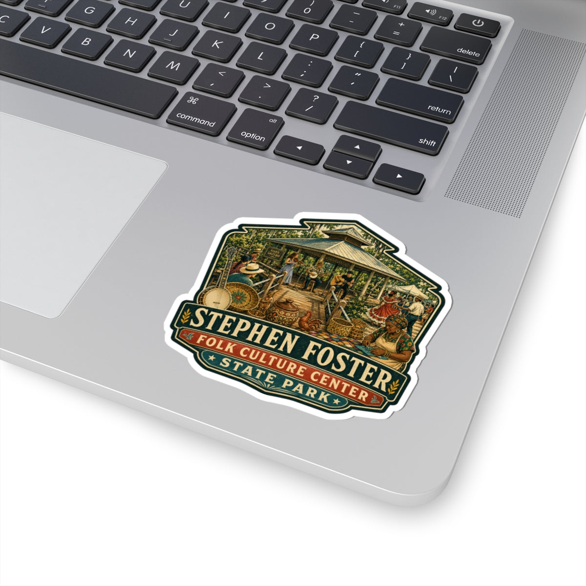 Stephen Foster State Park Sticker — Folk Culture Center Kiss-Cut Decal