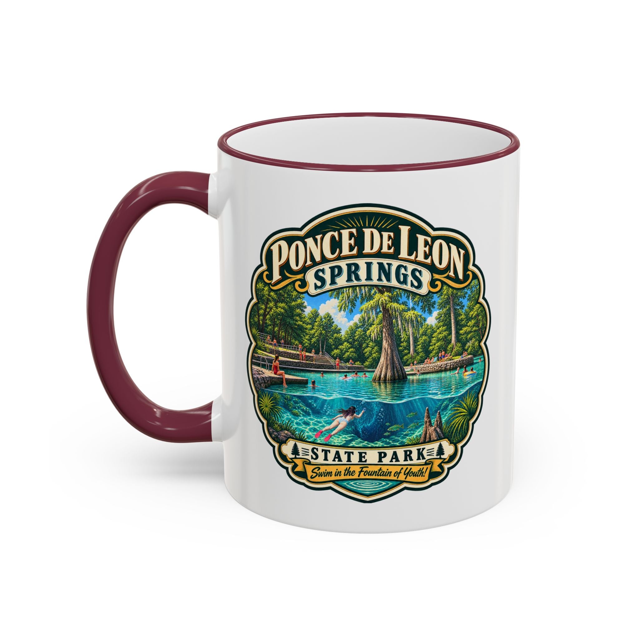 Ponce De Leon Accent Rim & Handle 11oz/15oz