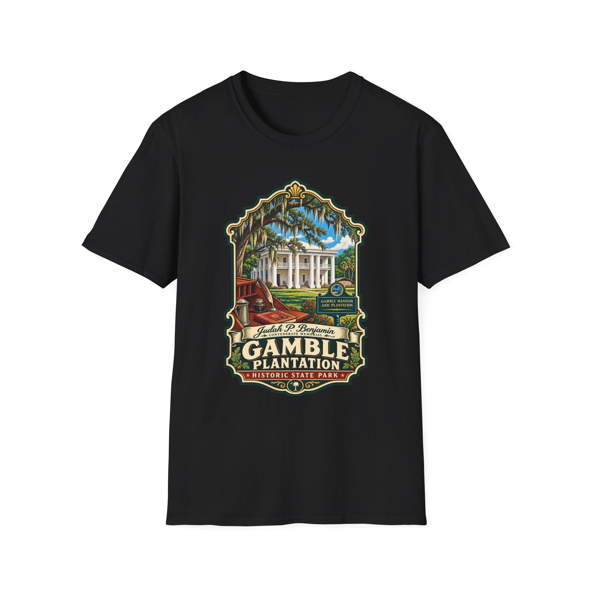 Gamble Plantation- Retro Tee