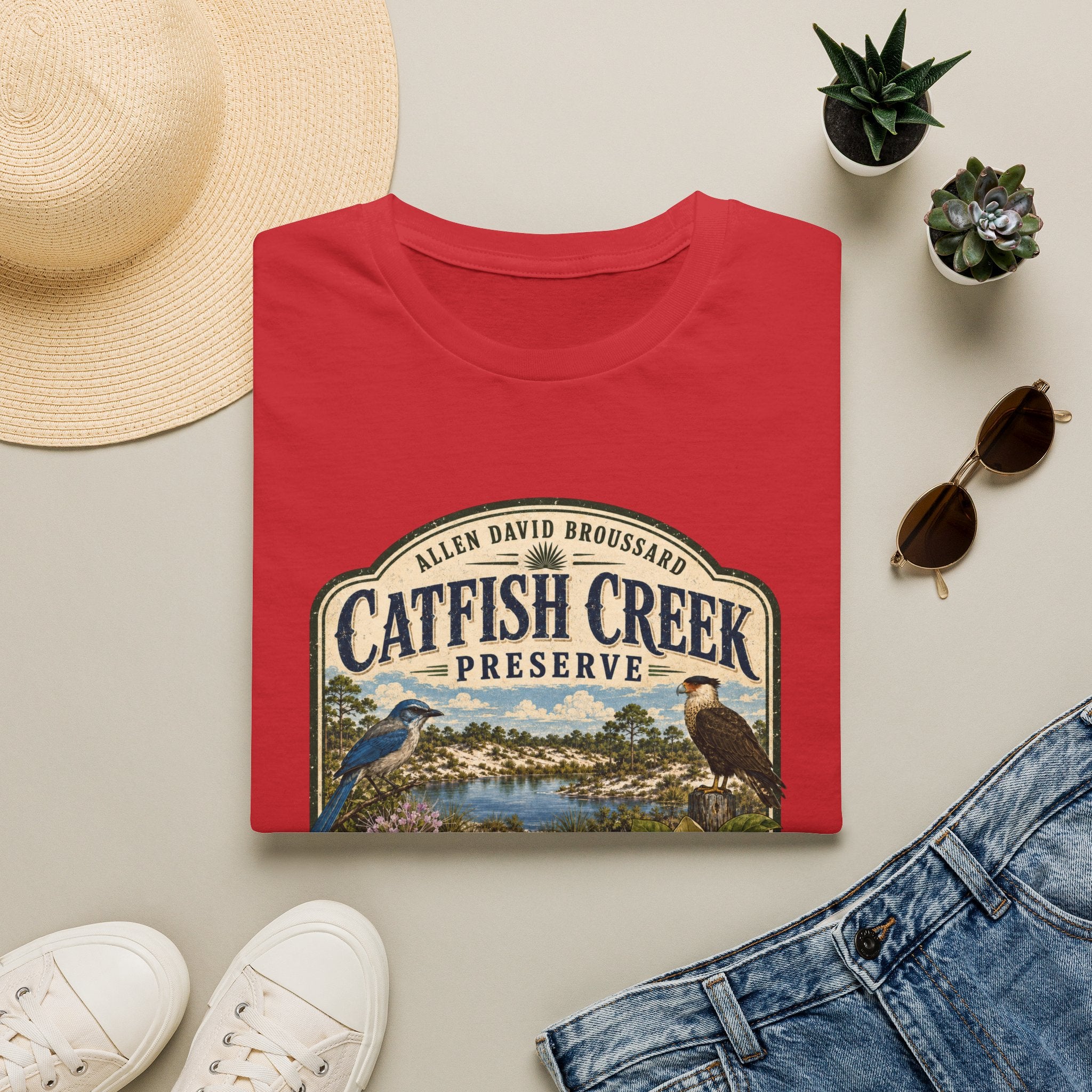 Catfish Creek — Retro Tee