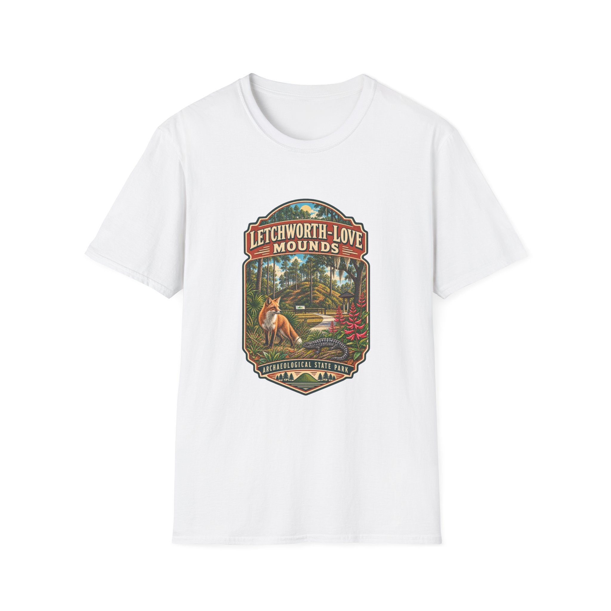 Letchworth-Love Mounds- Retro Tee