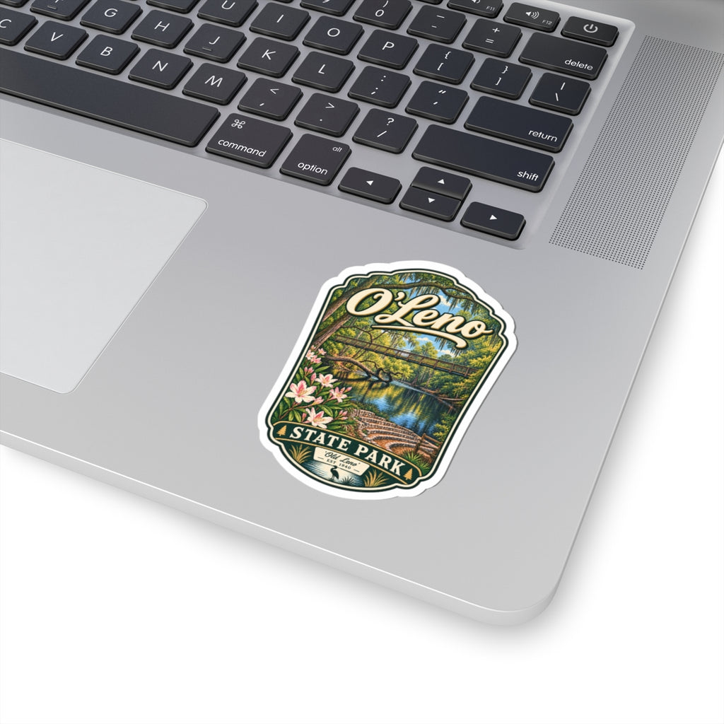 O'Leno State Park Scenic Sticker — Kiss-Cut Outdoor Travel Decal