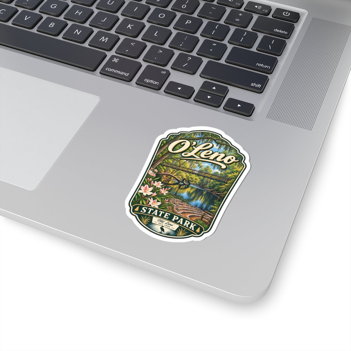 O'Leno State Park Scenic Sticker — Kiss-Cut Outdoor Travel Decal