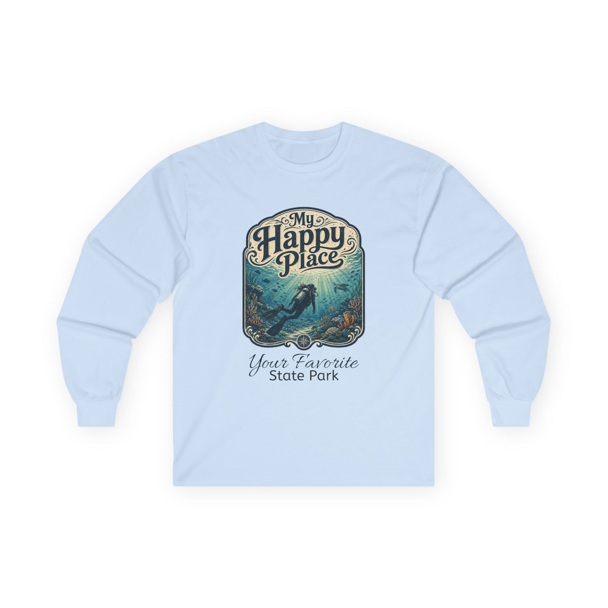 CUSTOMIZABLE Ocean — Vintage SCUBA Shirt