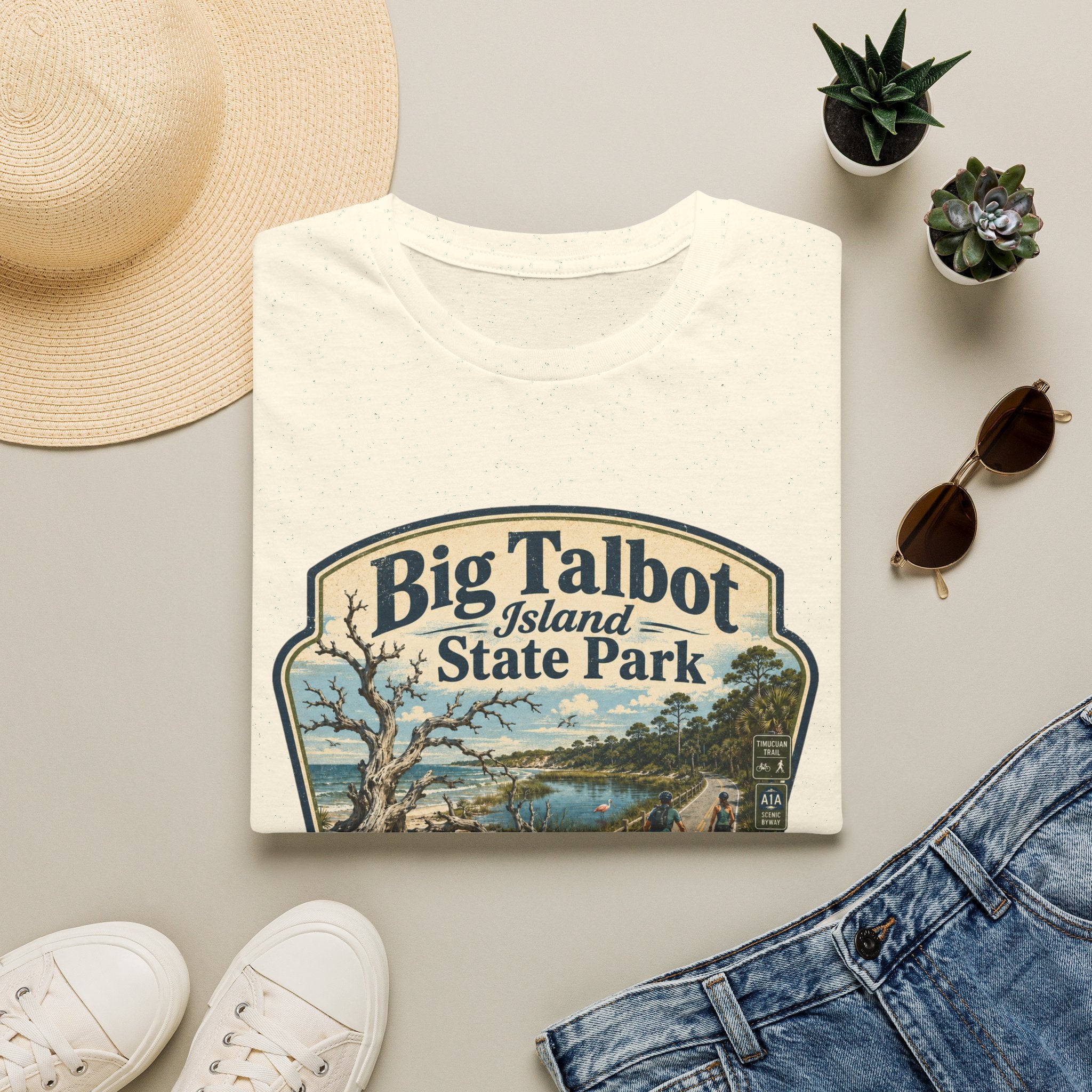 Big Talbot Island - Retro Tee