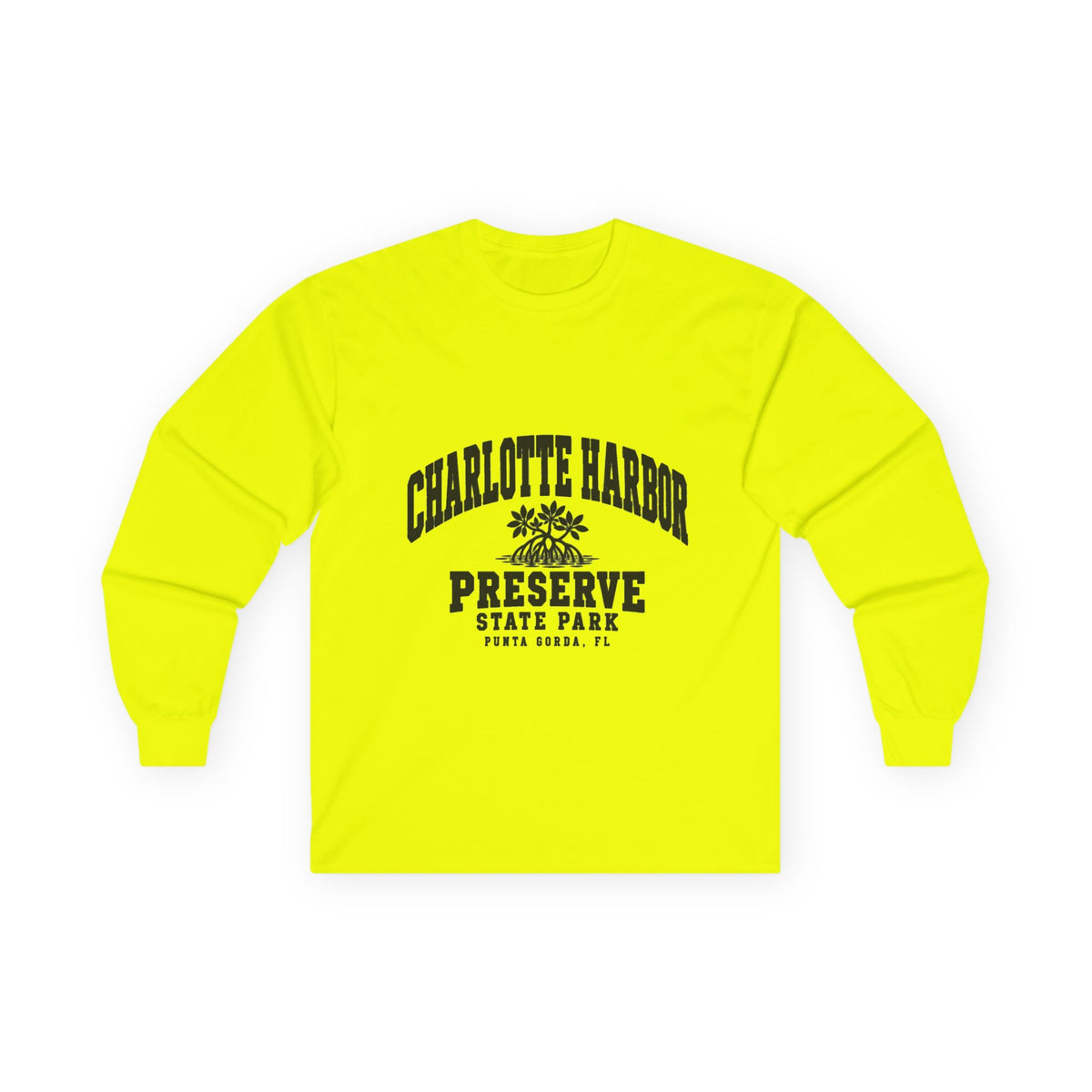 Charlotte Harbor Preserve State Park Logo- Long Sleeve Tee