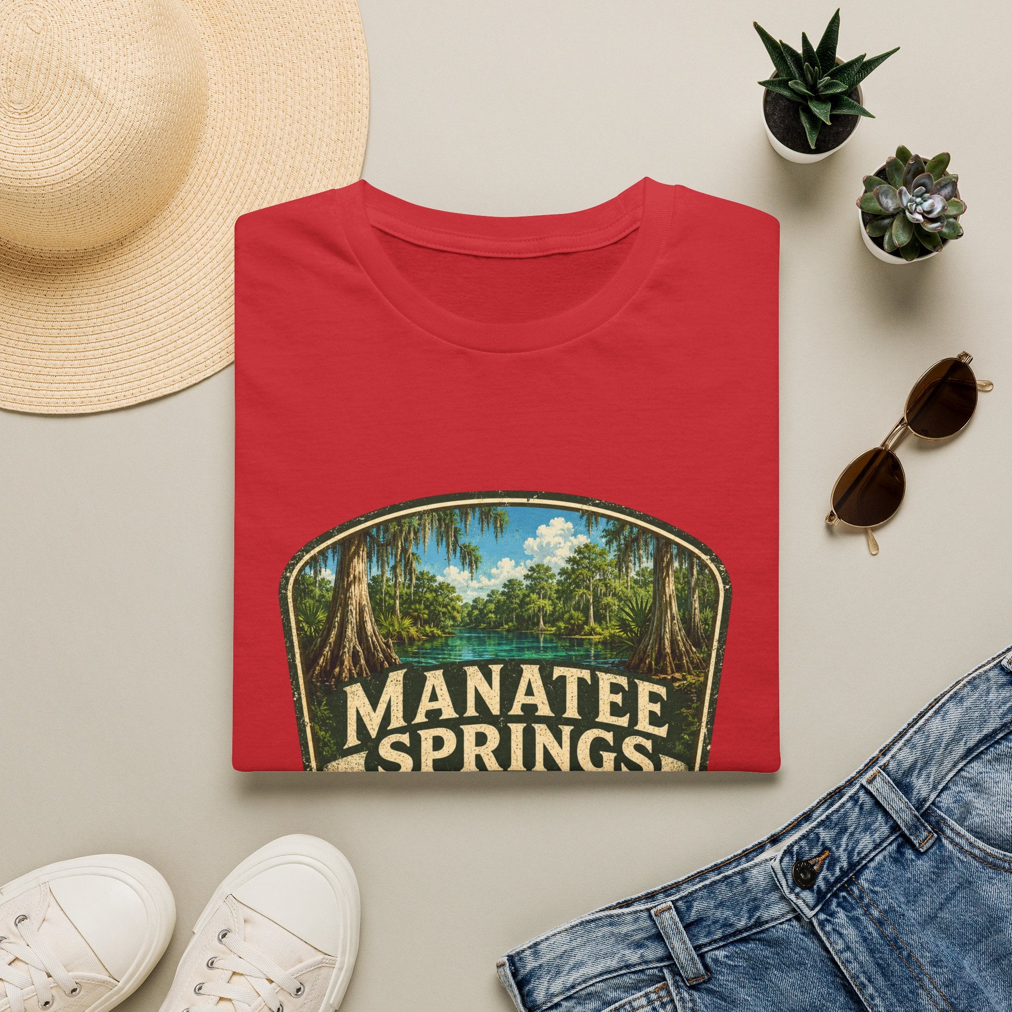 Manatee Springs — Retro Tee