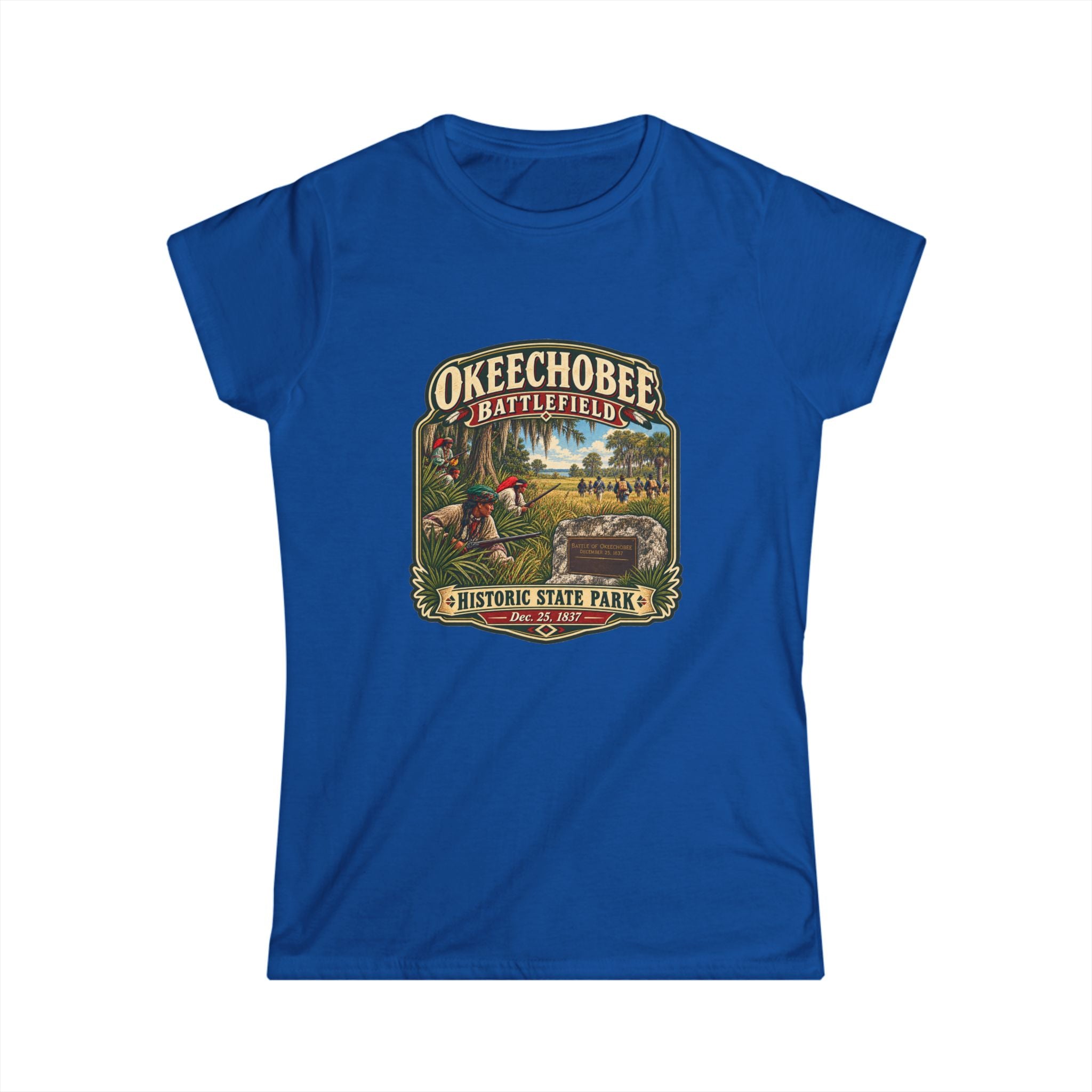 Okeechobee Battlefield- Vintage Tee