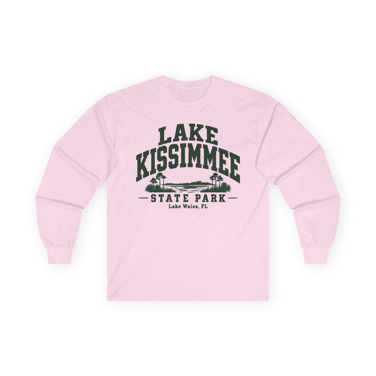 Lake Kissimmee State Park Logo- Long Sleeve Tee