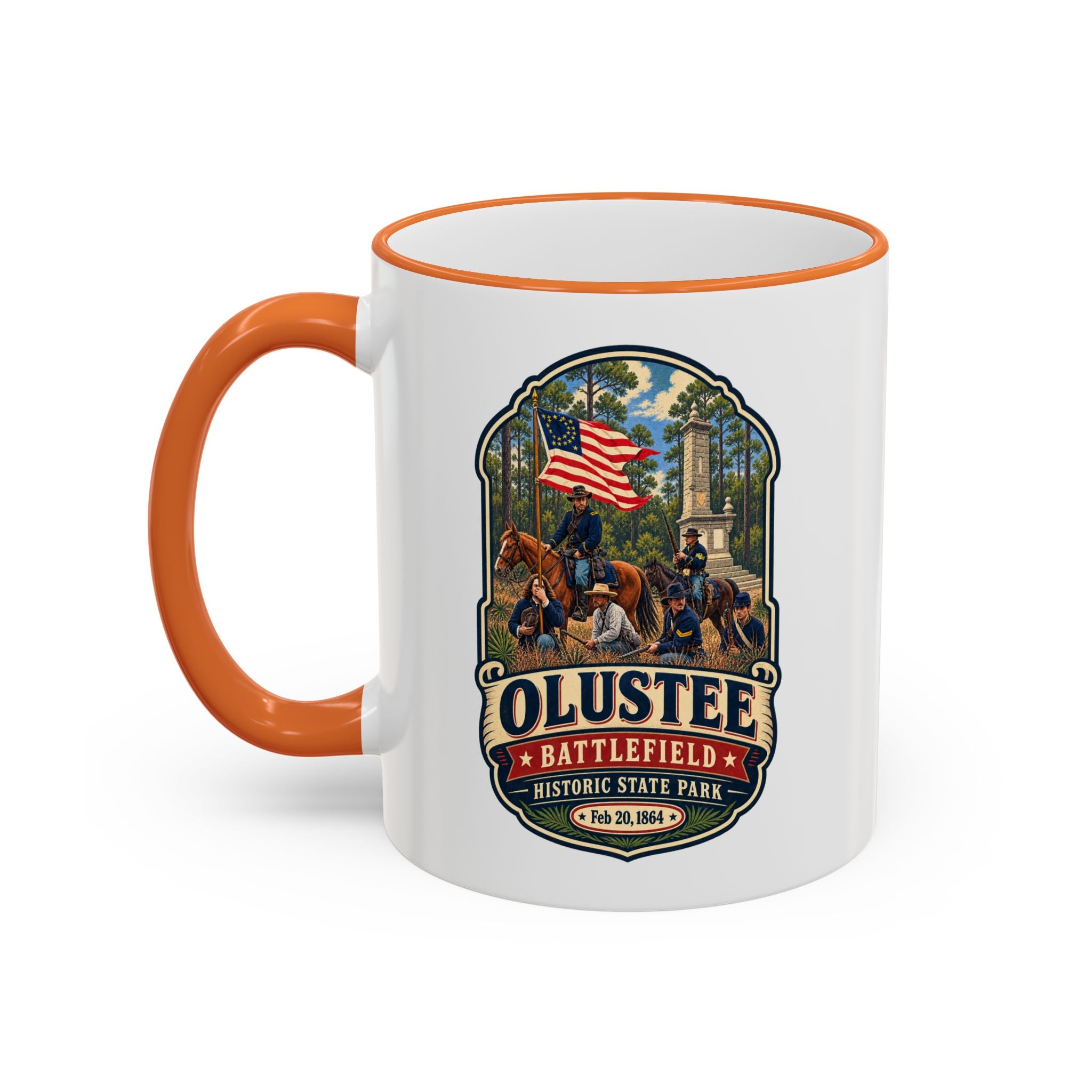 Olustee Battlefield Accent Rim & Handle 11oz/15oz