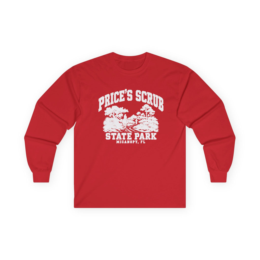 Price's Scrub State Park Vintage Emblem- Long Sleeve Tee