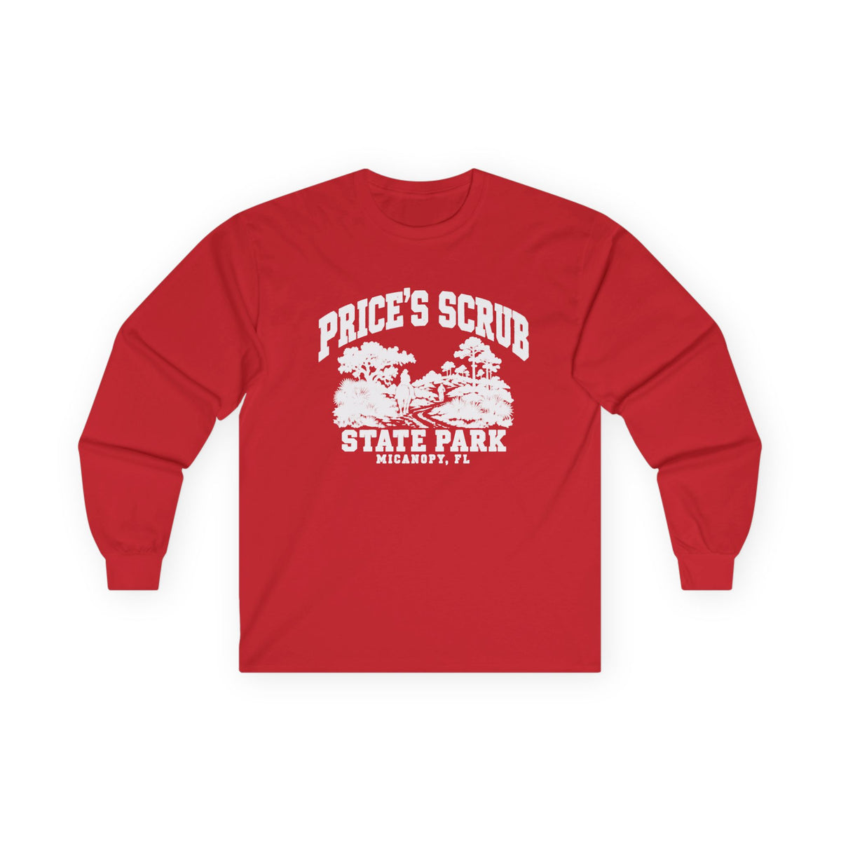 Price's Scrub State Park Vintage Emblem- Long Sleeve Tee