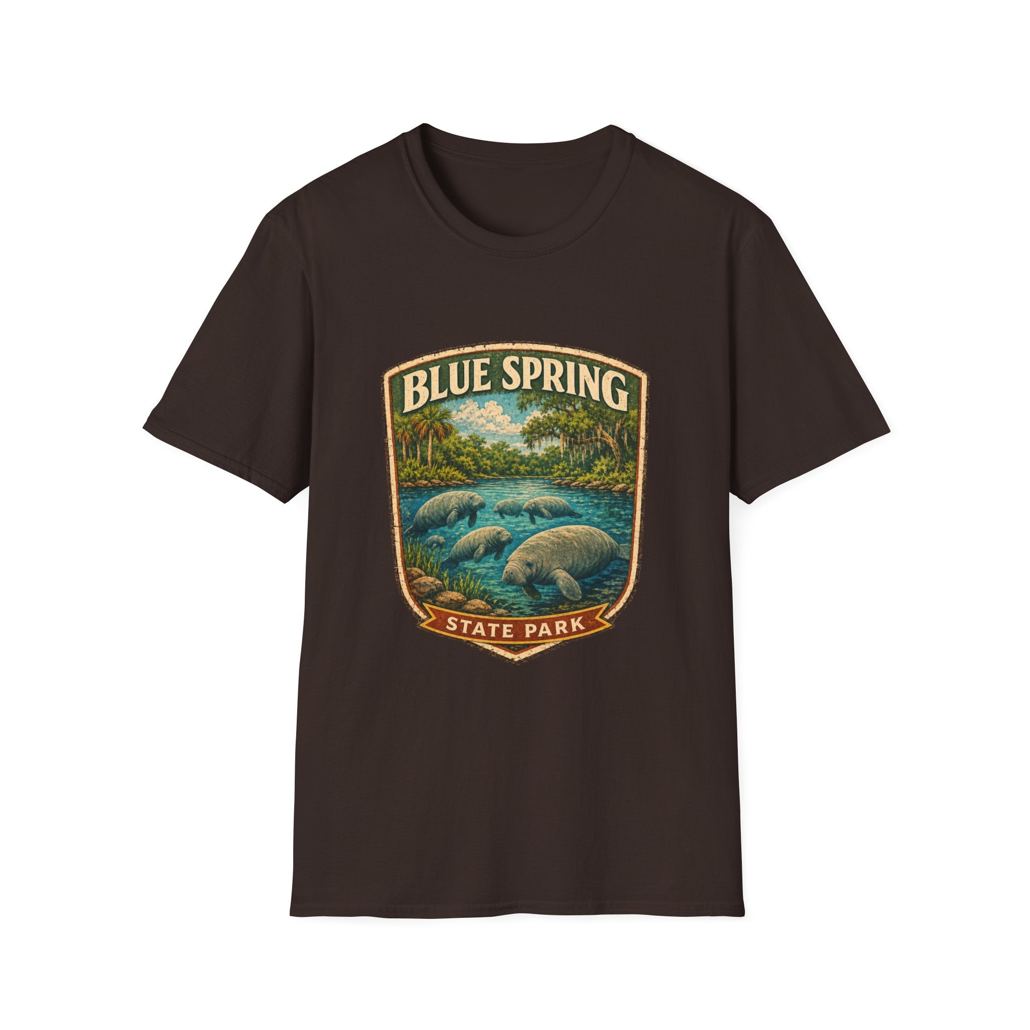 Blue Spring- Retro Tee
