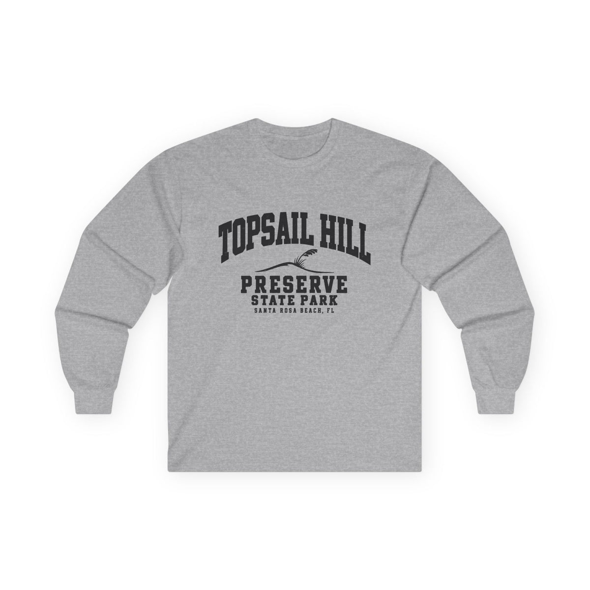 Topsail Hill Preserve State Park Logo- Long Sleeve Tee