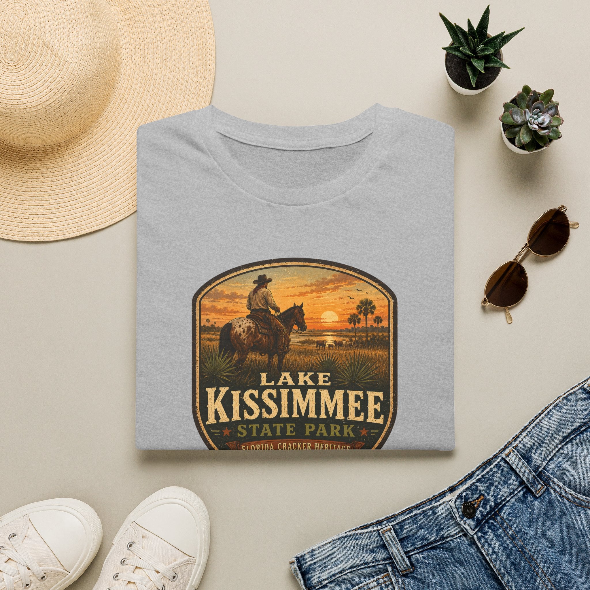 Lake Kissimmee — Retro Tee
