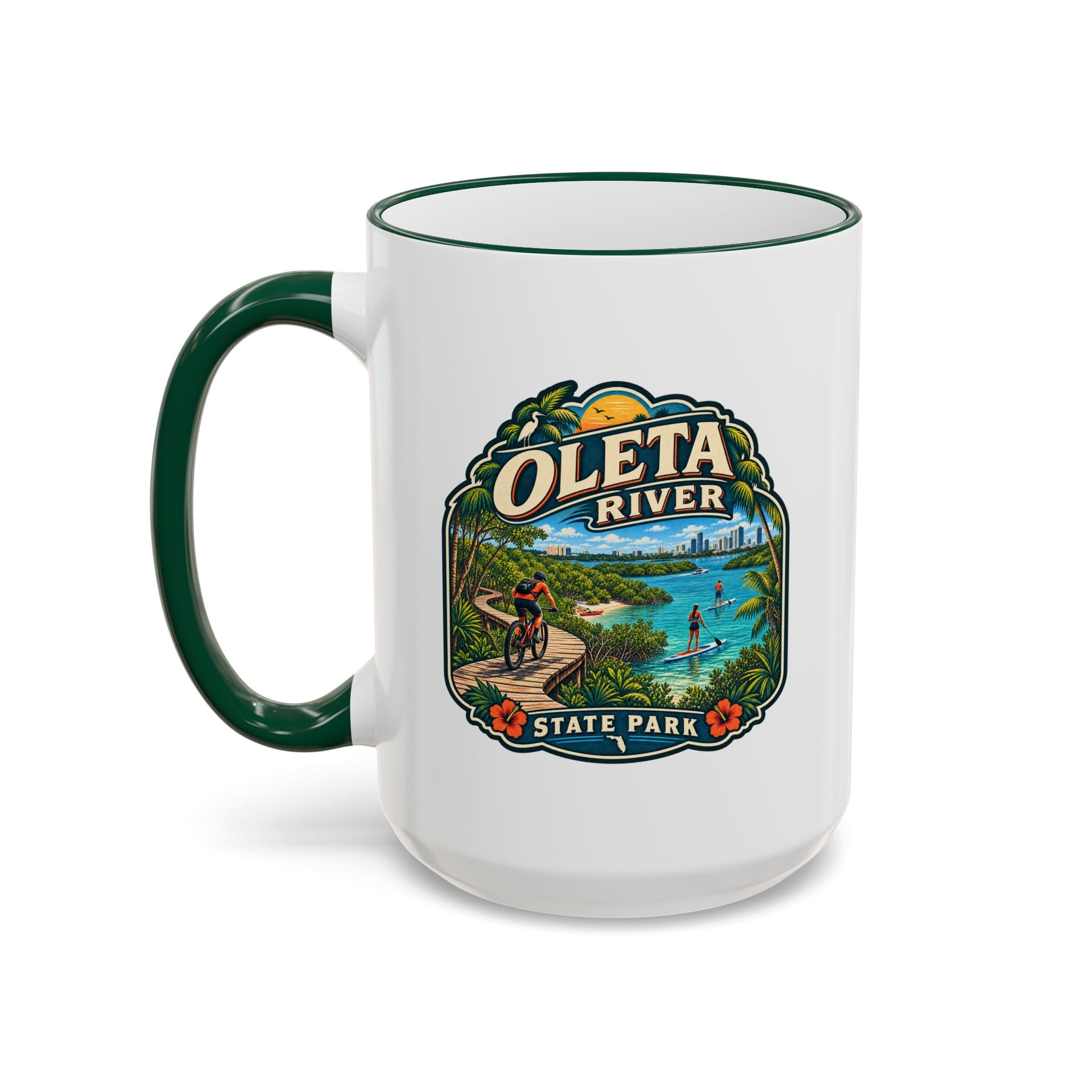 Oleta River Accent Rim & Handle 11oz/15oz